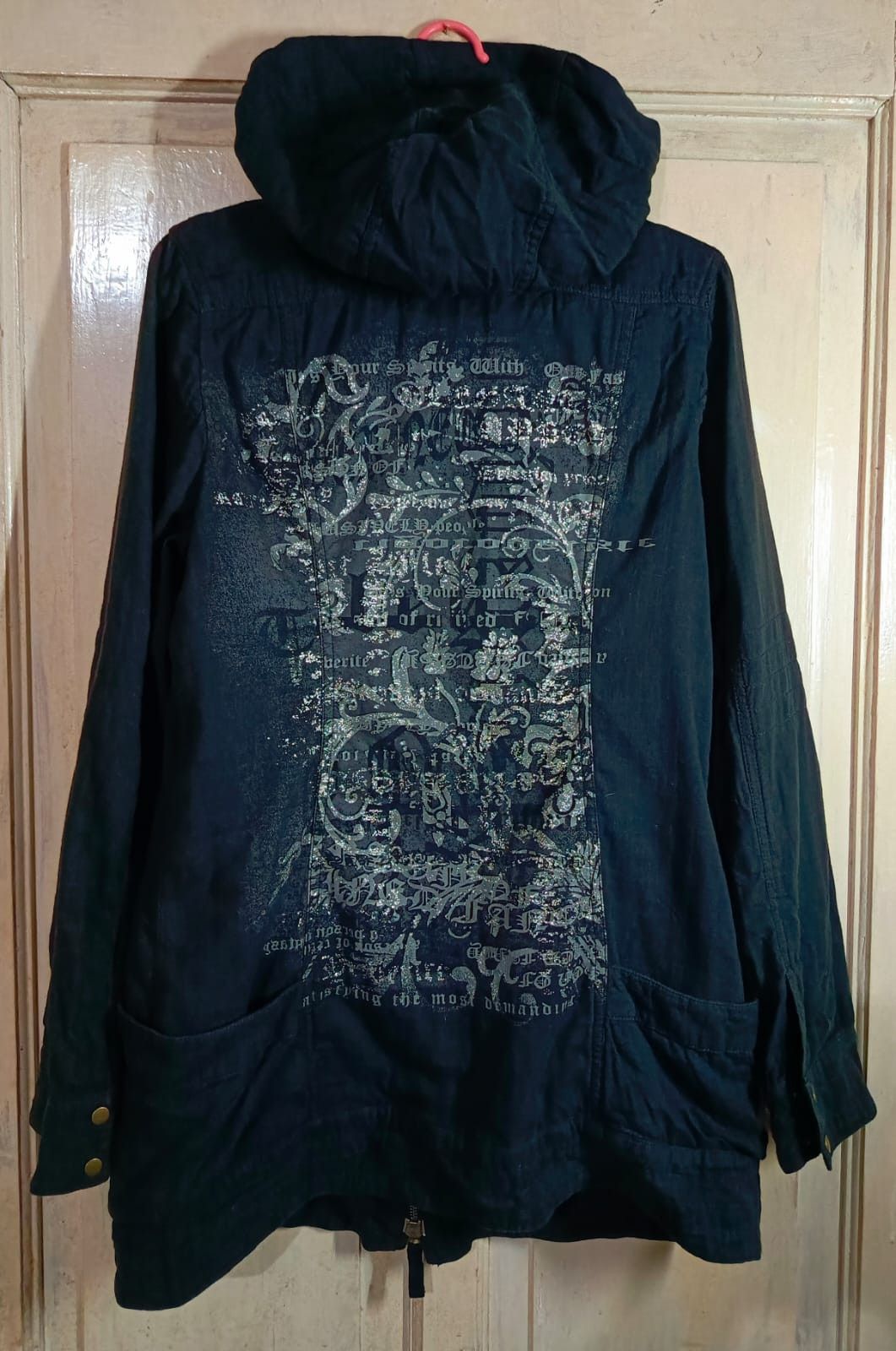If Six Was Nine Priverite Vintage Japan - Parka Hoodie Poem Style Size M / US 6-8 / IT 42-44 - 2 Thumbnail