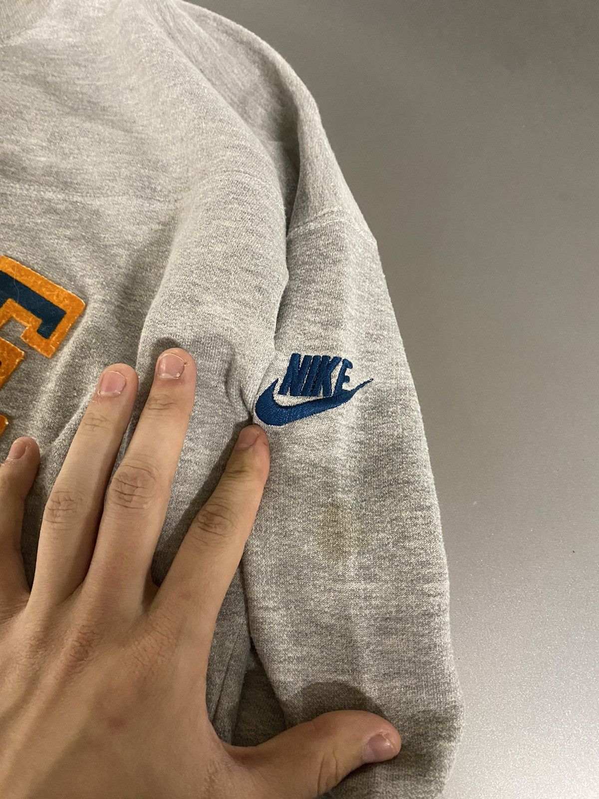 Nike × Vintage Nike Vintage Big logo sweatshirt y2k Nike vintage sweatshirt Size US M / EU 48-50 / 2 - 3 Thumbnail