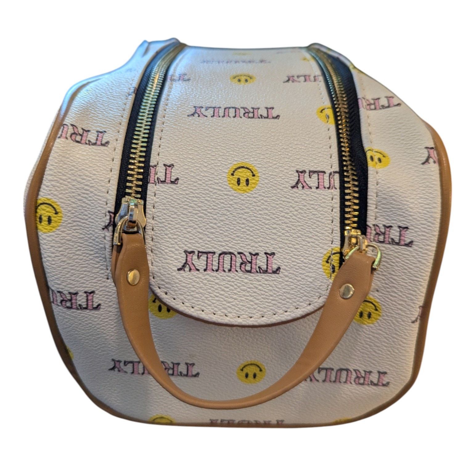 Other Truly Smiley Face Toiletry Travel Vegan Vanity Case Size ONE SIZE - 2 Thumbnail