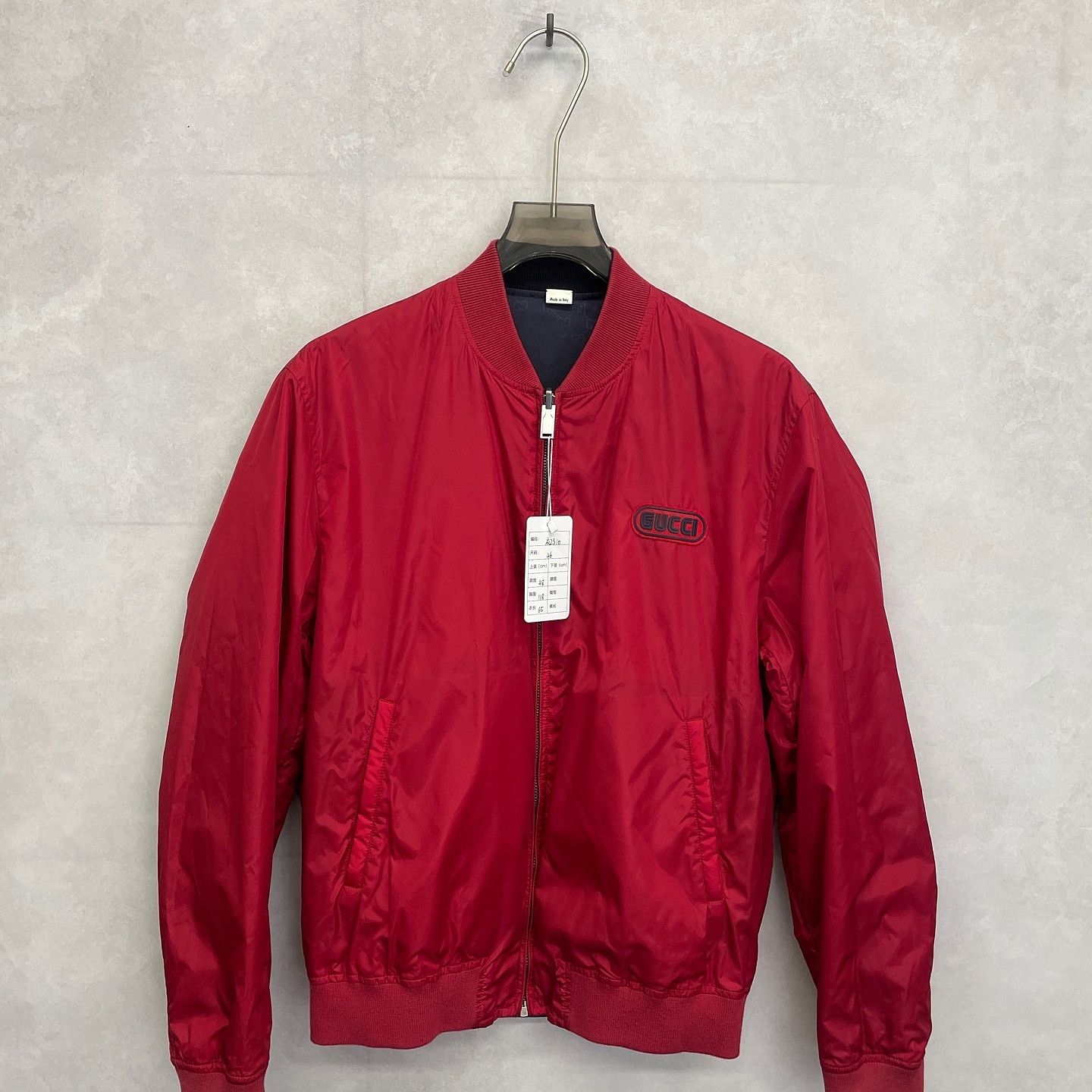 Gucci Gucci Reversible Nylon Bomber Jacket Size 46 Size US S / EU 44-46 / 1 - 1 Thumbnail