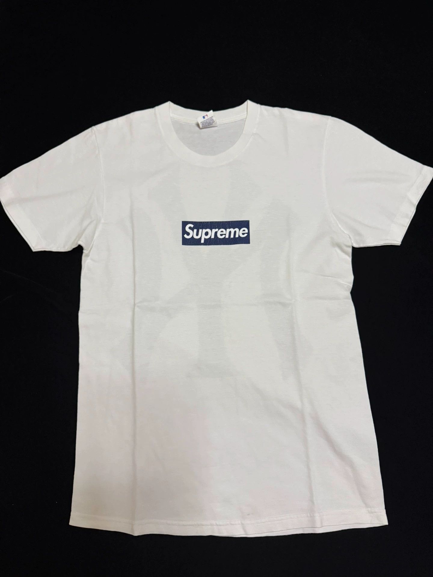 Supreme Supreme Yankees Box Logo SS Tee M Good Box Cracked Size US M / EU 48-50 / 2 - 5 Thumbnail