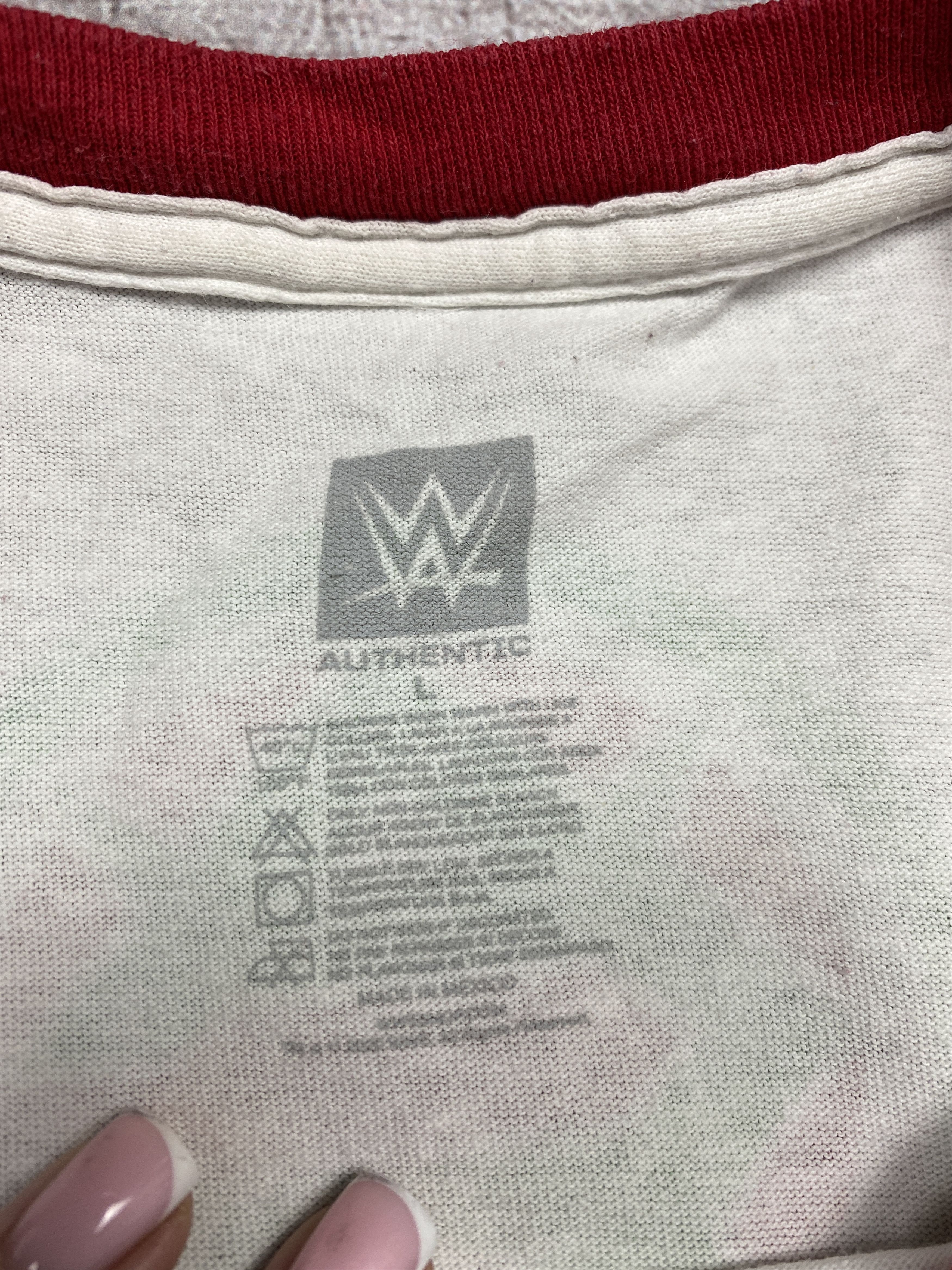Vintage × WWE WWE Vintage Mens Andrade Cien Almas T-Shirt El Representante Size US L / EU 52-54 / 3 - 4 Thumbnail