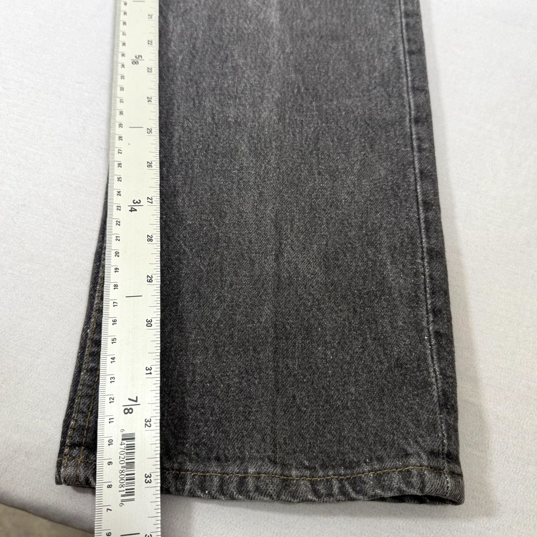 Levi's VINTAGE Levi's 501 Jeans Men 32x34 Straight Denim Pants Charcoal Gray 90s USA Size US 32 / EU 48 - 6 Thumbnail