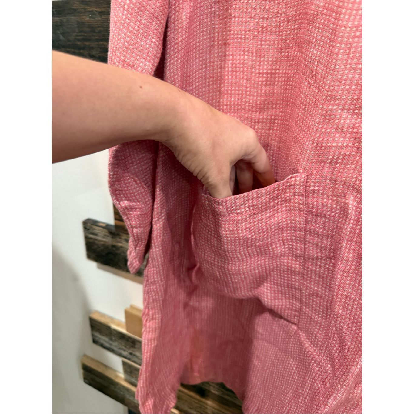 FLAX Flax NWOT pink dress with pocket boho linen size medium Size M / US 6-8 / IT 42-44 - 7 Thumbnail