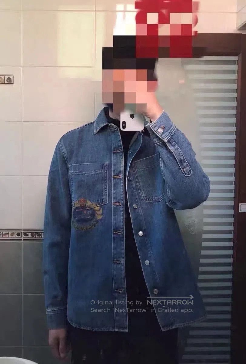 Burberry Burberry Denim Shirt Jacket M. Size US M / EU 48-50 / 2 - 2 Thumbnail