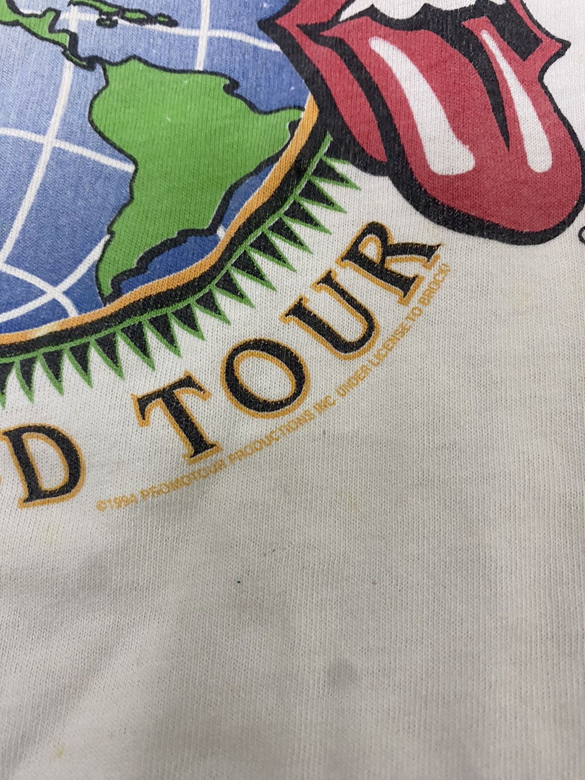 The Rolling Stones Vintage Rolling Stones voodoo lounge 94-95 World Tour Size US M / EU 48-50 / 2 - 5 Thumbnail