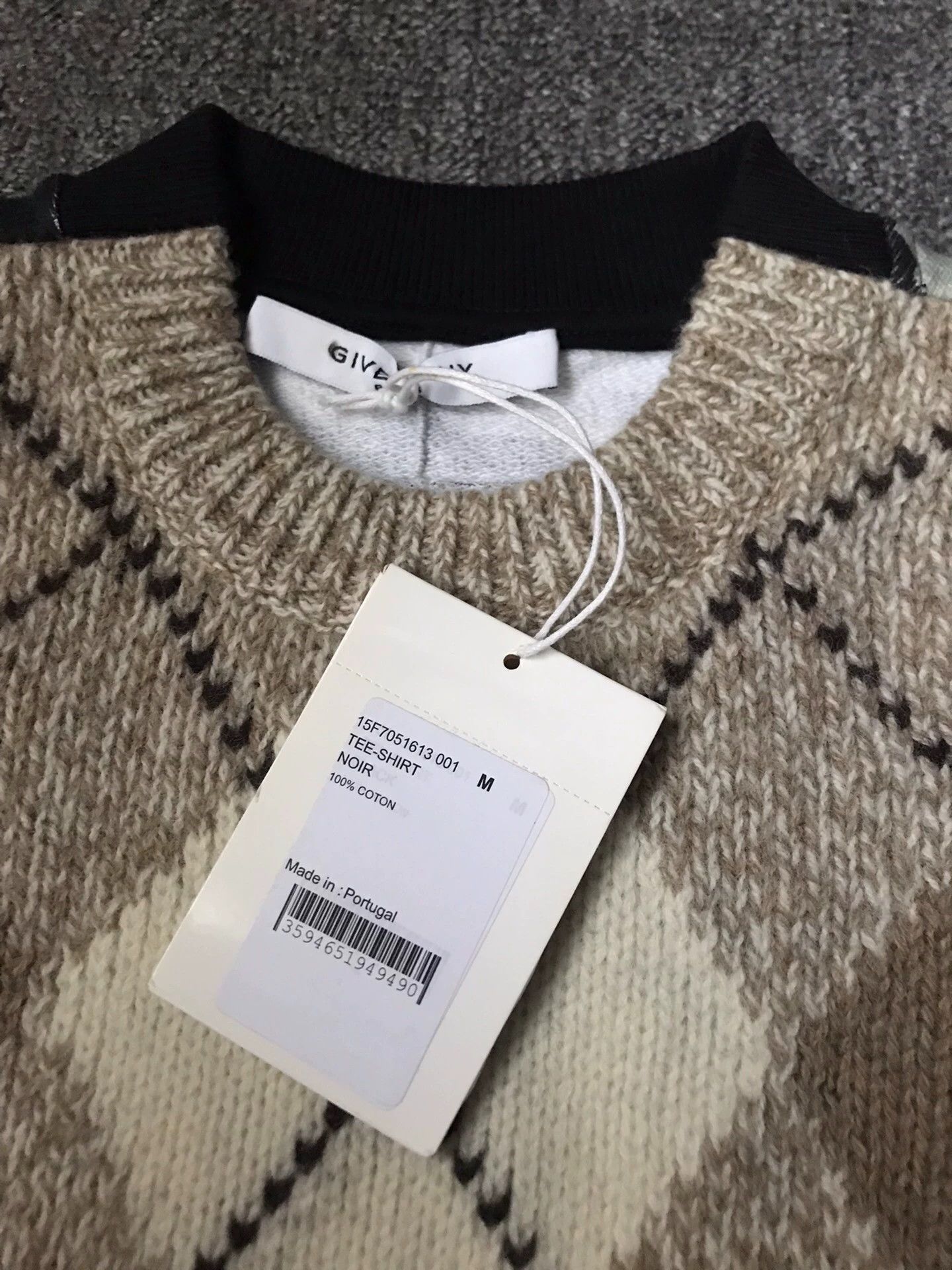 Givenchy Givenchy M cotton wool colorblock side zip sweatshirt Size US M / EU 48-50 / 2 - 4 Thumbnail