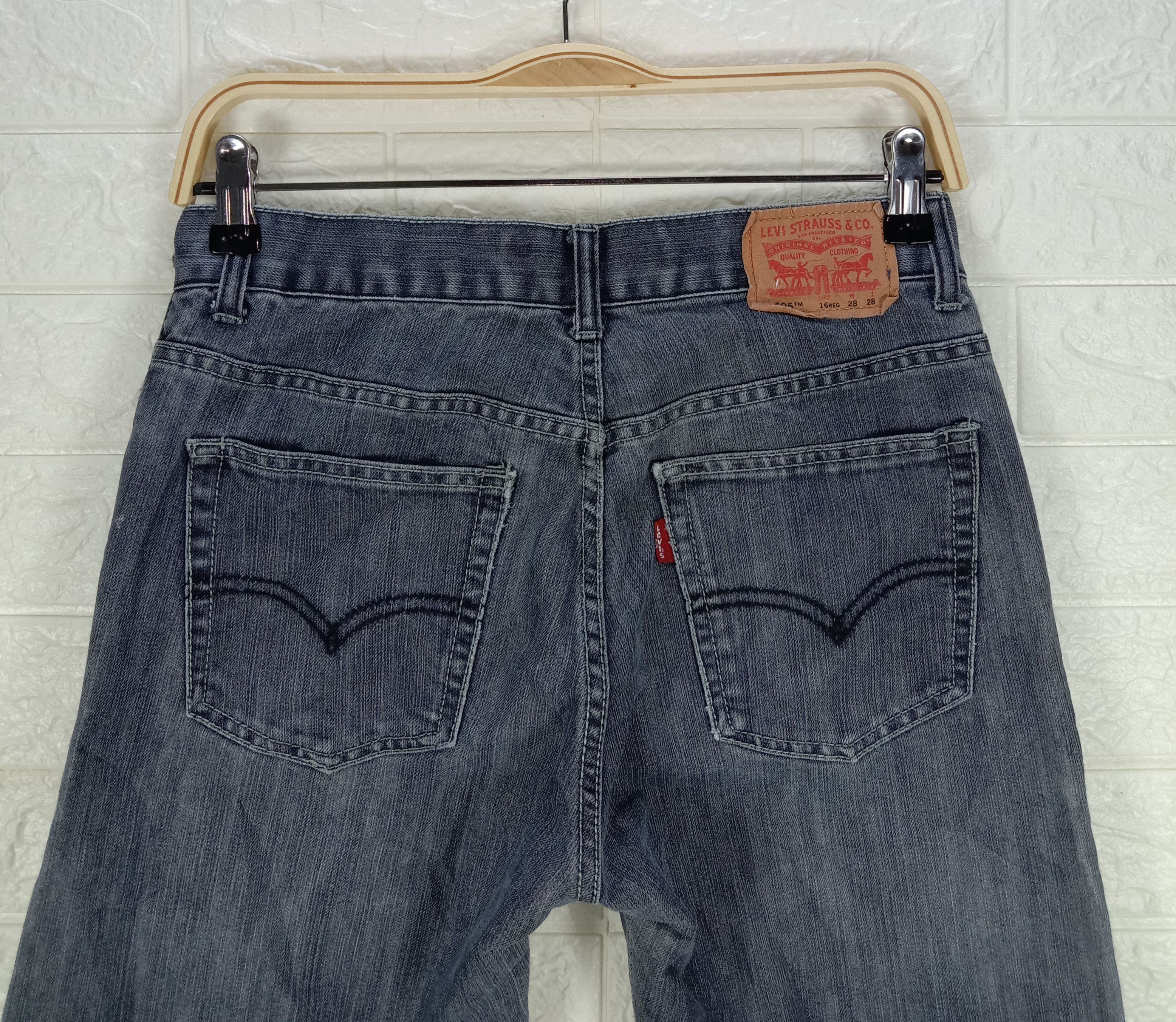 Levi's Vintage Levi's 505 Jeans Regular Fit Denim Size 28" / US 6 / IT 42 - 6 Thumbnail