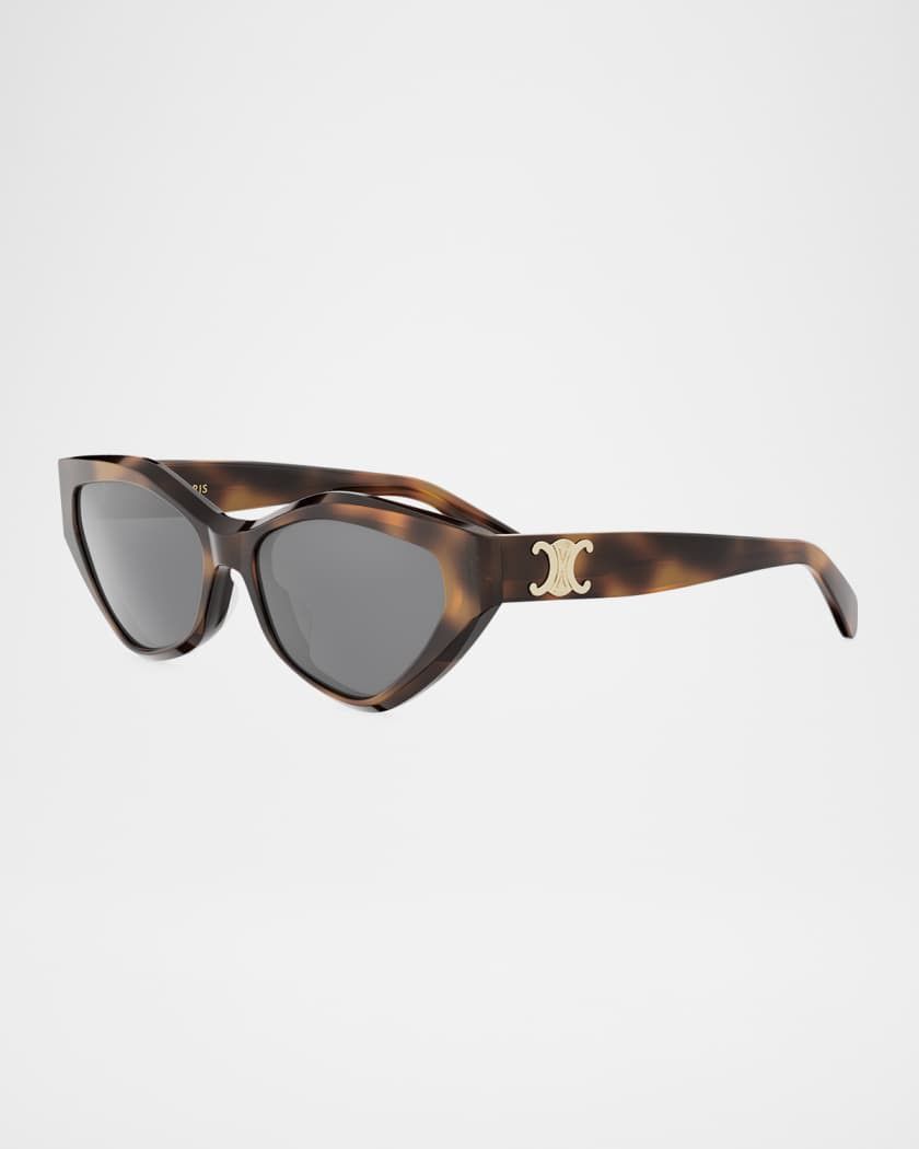 Celine Celine Cat Eye Sunglasses - Triomphe 56mm Size ONE SIZE - 1 Thumbnail