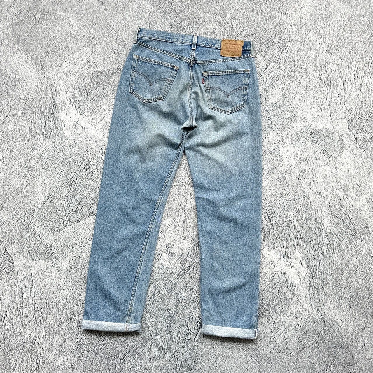 Levi's Men’s Levi’s 501 (Donald Mickey) Custom Made In USA Blue Size US 34 / EU 50 - 5 Thumbnail