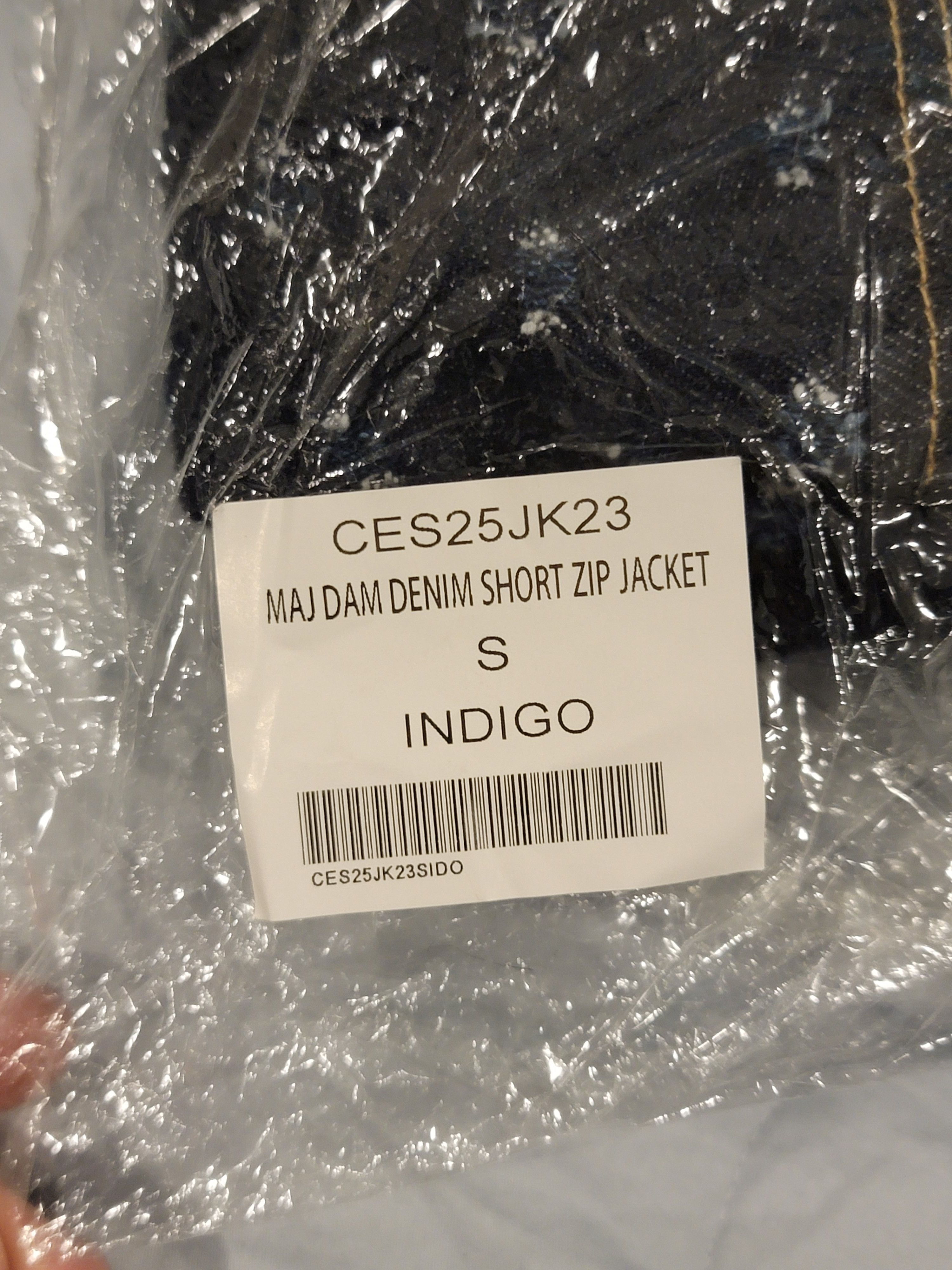 Cav Empt MAJ DAM Denim Short Zip Jacket Size US S / EU 44-46 / 1 - 11 Thumbnail