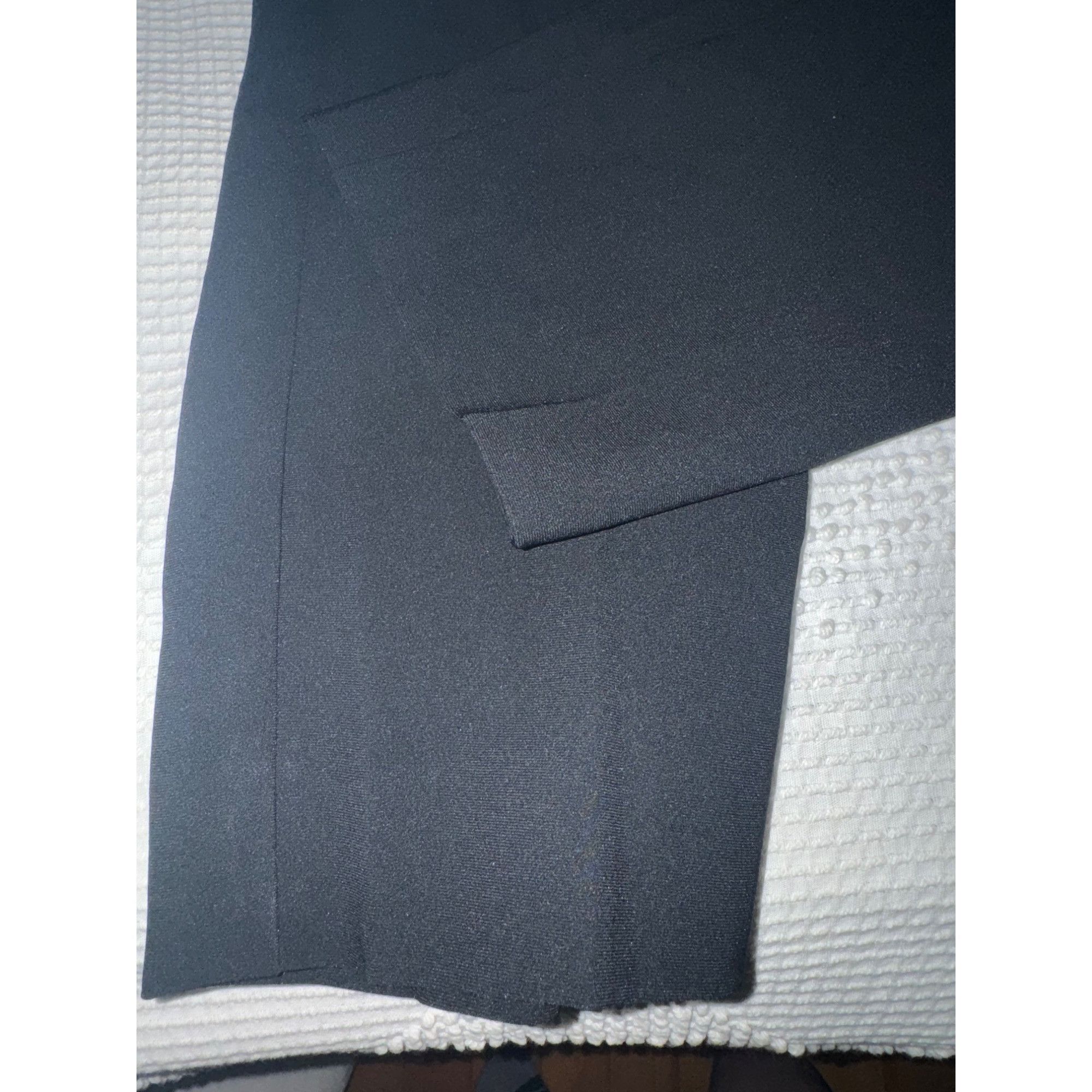 Designer St. John Women's Black Dress Pants Size 8 Size 30" / US 8 / IT 44 - 2 Thumbnail