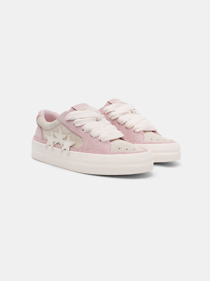 Amiri o1orln1125 Sunset Skate Low-Top Sneakers in Pink/White Size US 7 / IT 37 - 2 Thumbnail