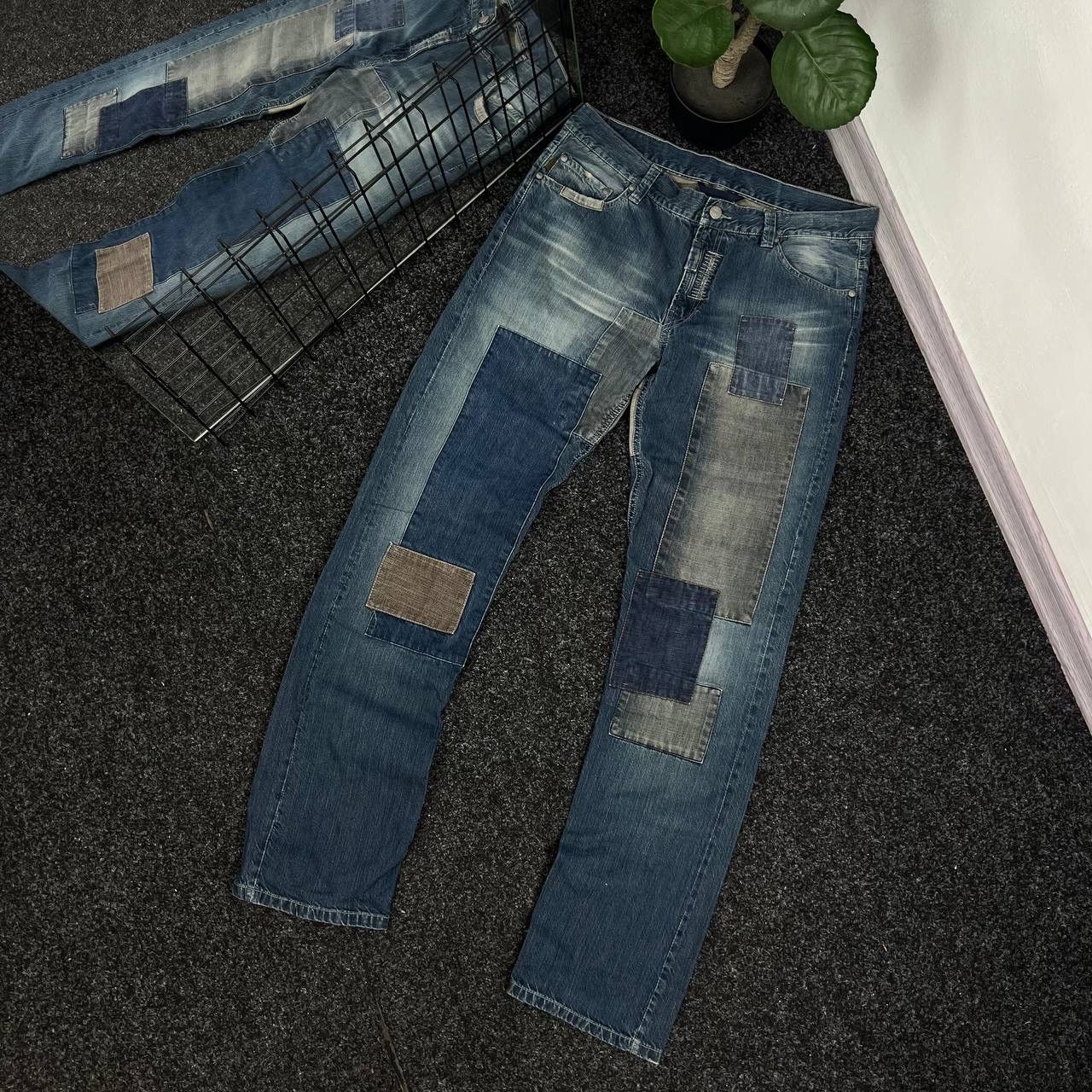 Kenzo × Vintage Rare Archive Kenzo Homme 90s Denim Pants Japanese
