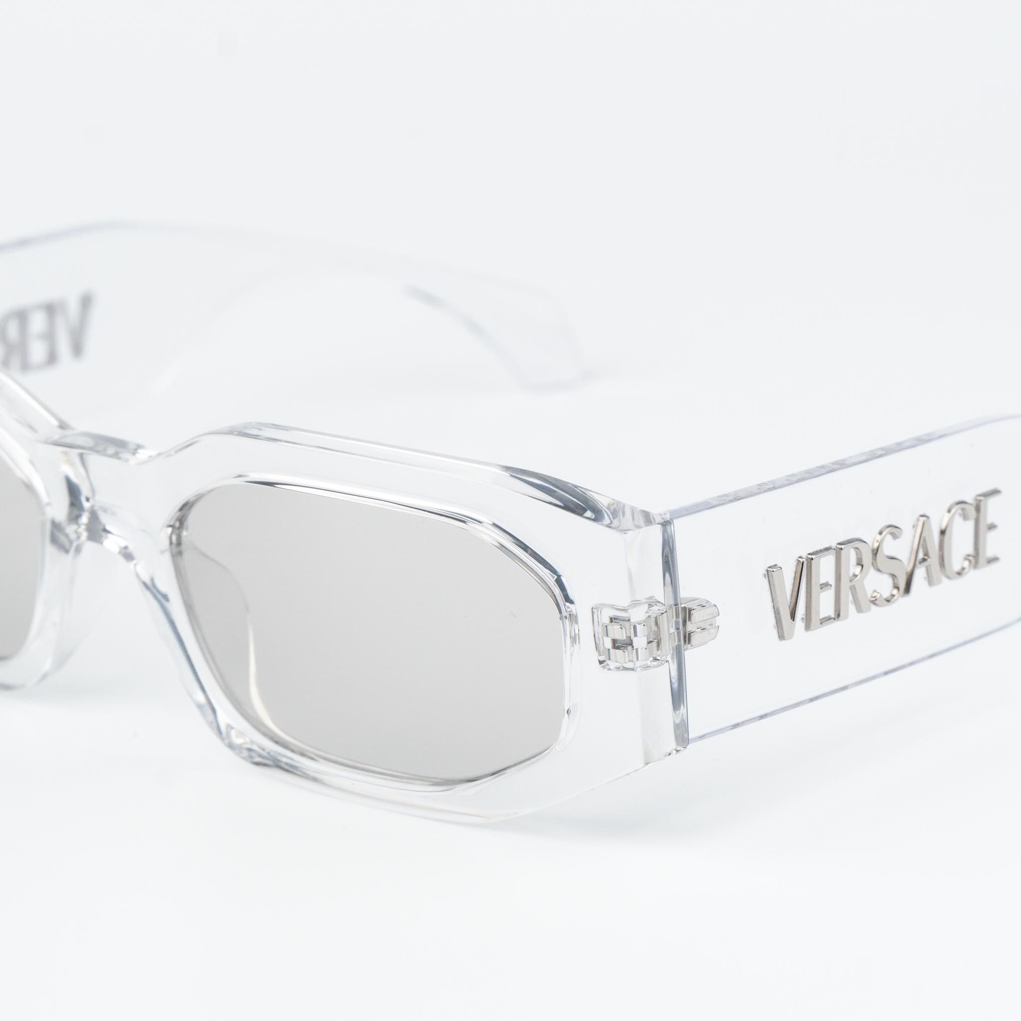 Versace Versace Men Sunglasses Rectangle VE4489U 148/8V Size ONE SIZE - 5 Thumbnail