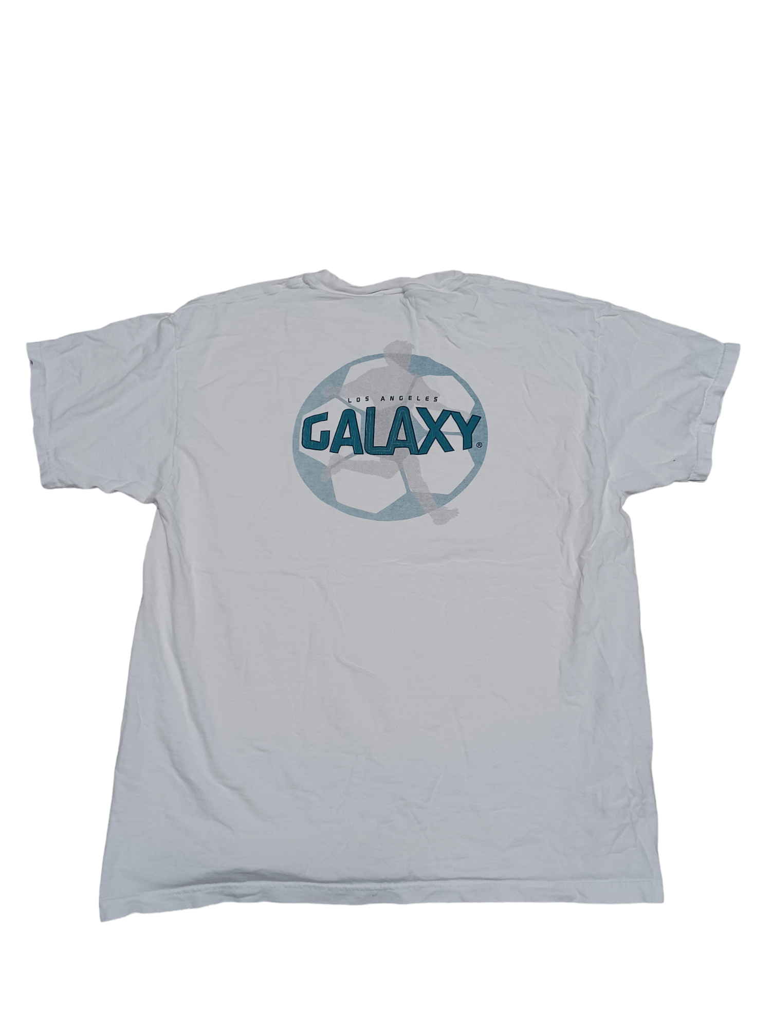 Fruit Of The Loom VINTAGE FOTL LOS ANGELES GALAXY KERN`S BIGLOGO TEE SOCCER Size US XL / EU 56 / 4 - 1 Thumbnail