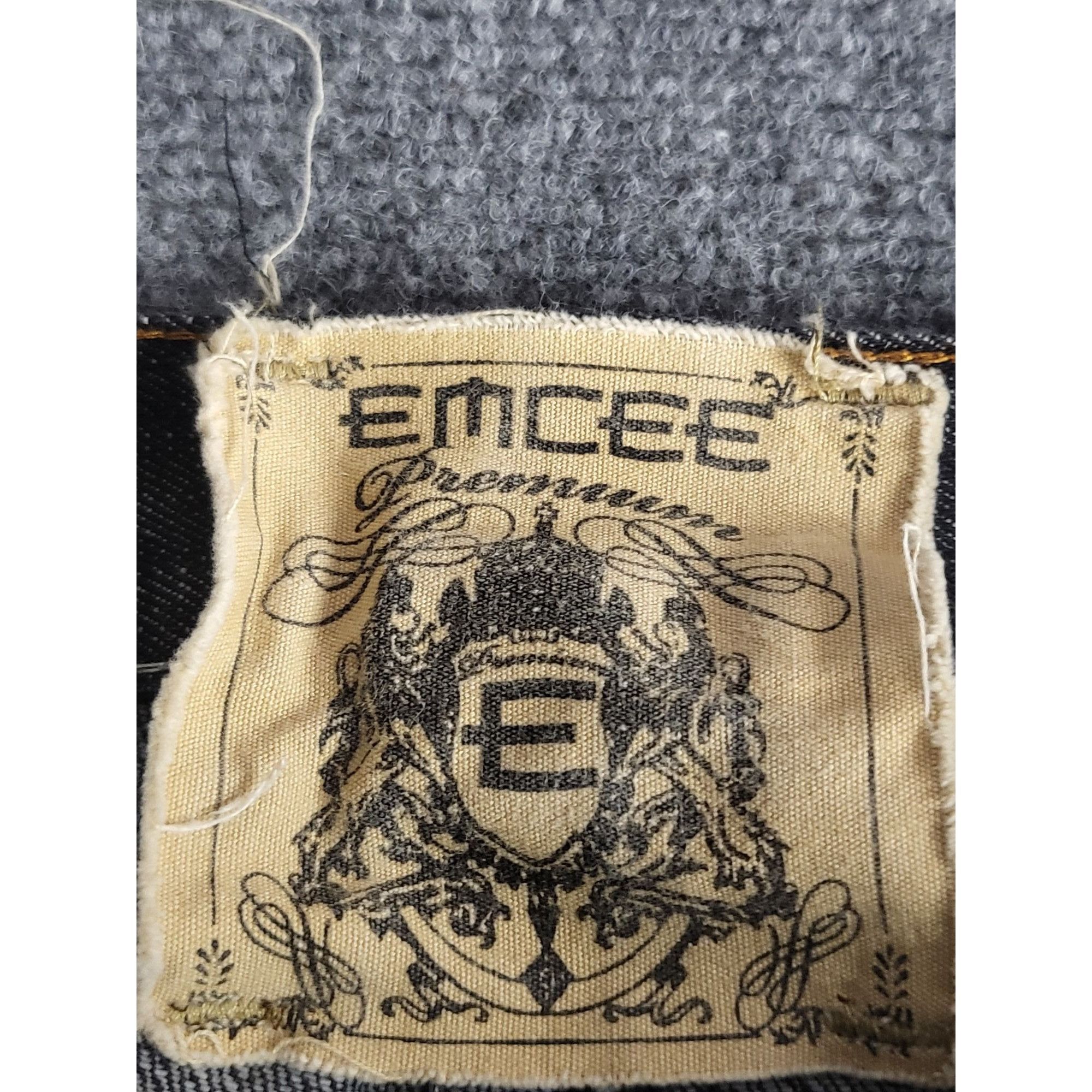 Vintage Vintage Y2k Emcee Black Denim Jeans Men’s 38x32 Baggy Hip Ho Size US 38 / EU 54 - 9 Thumbnail