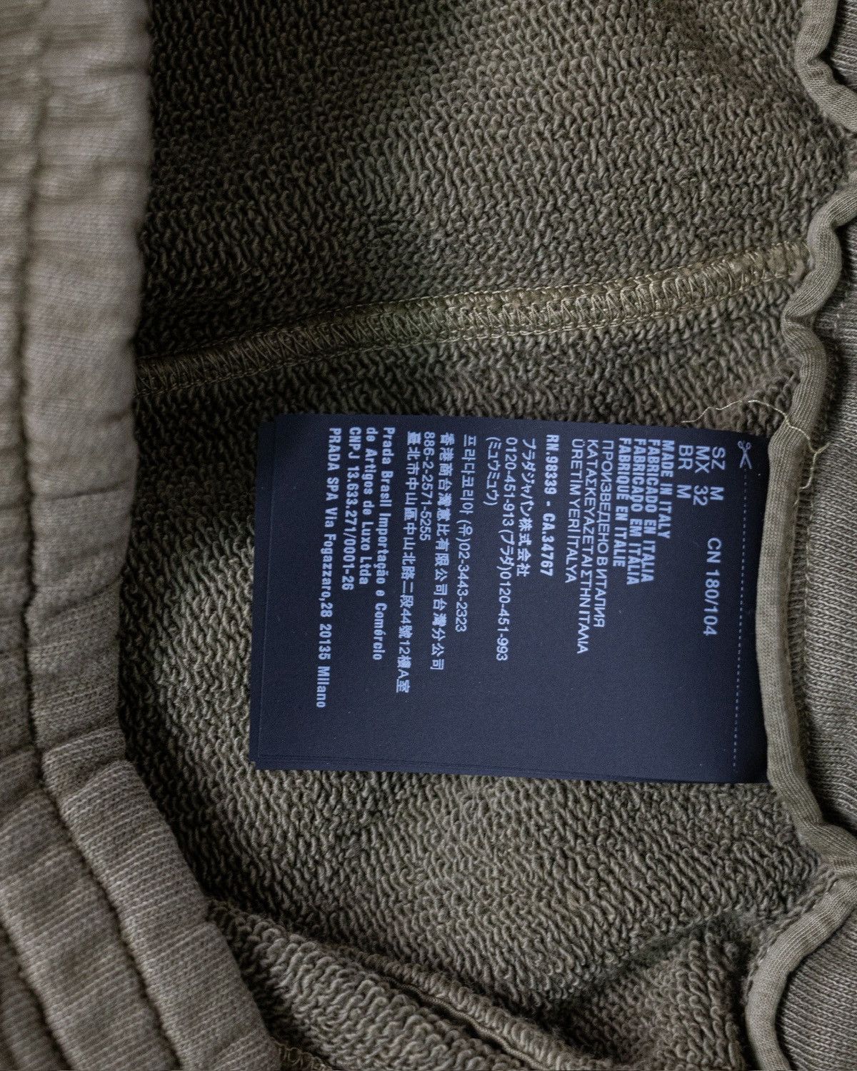 Prada Prada Sweat Pant Size US 32 / EU 48 - 10 Thumbnail