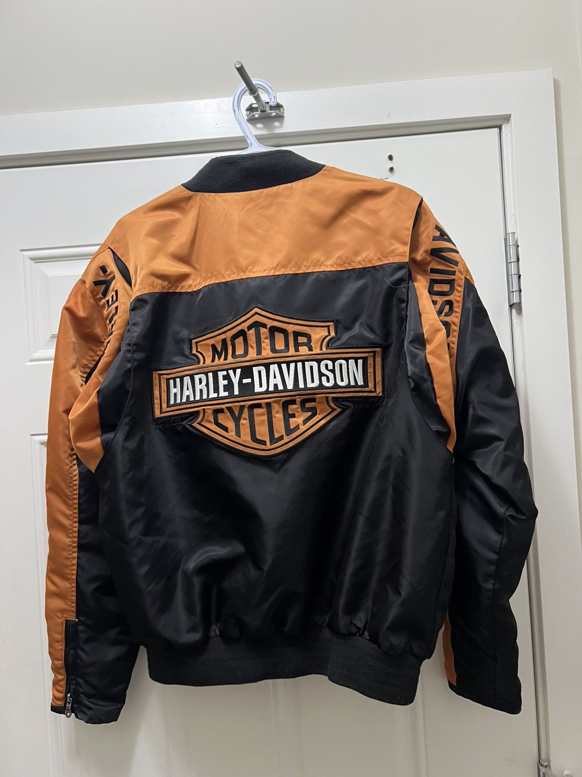 Harley Davidson × Vintage Authentic Harley Davidson Rider Jacket Size US L / EU 52-54 / 3 - 1 Thumbnail
