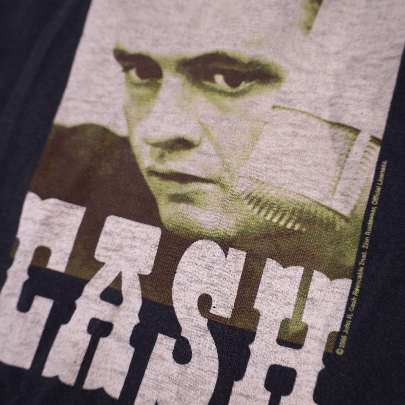 Band Tees × Zion Rootswear Vintage Johnny Cash Graphic Muscle T Shirt Size US M / EU 48-50 / 2 - 5 Thumbnail