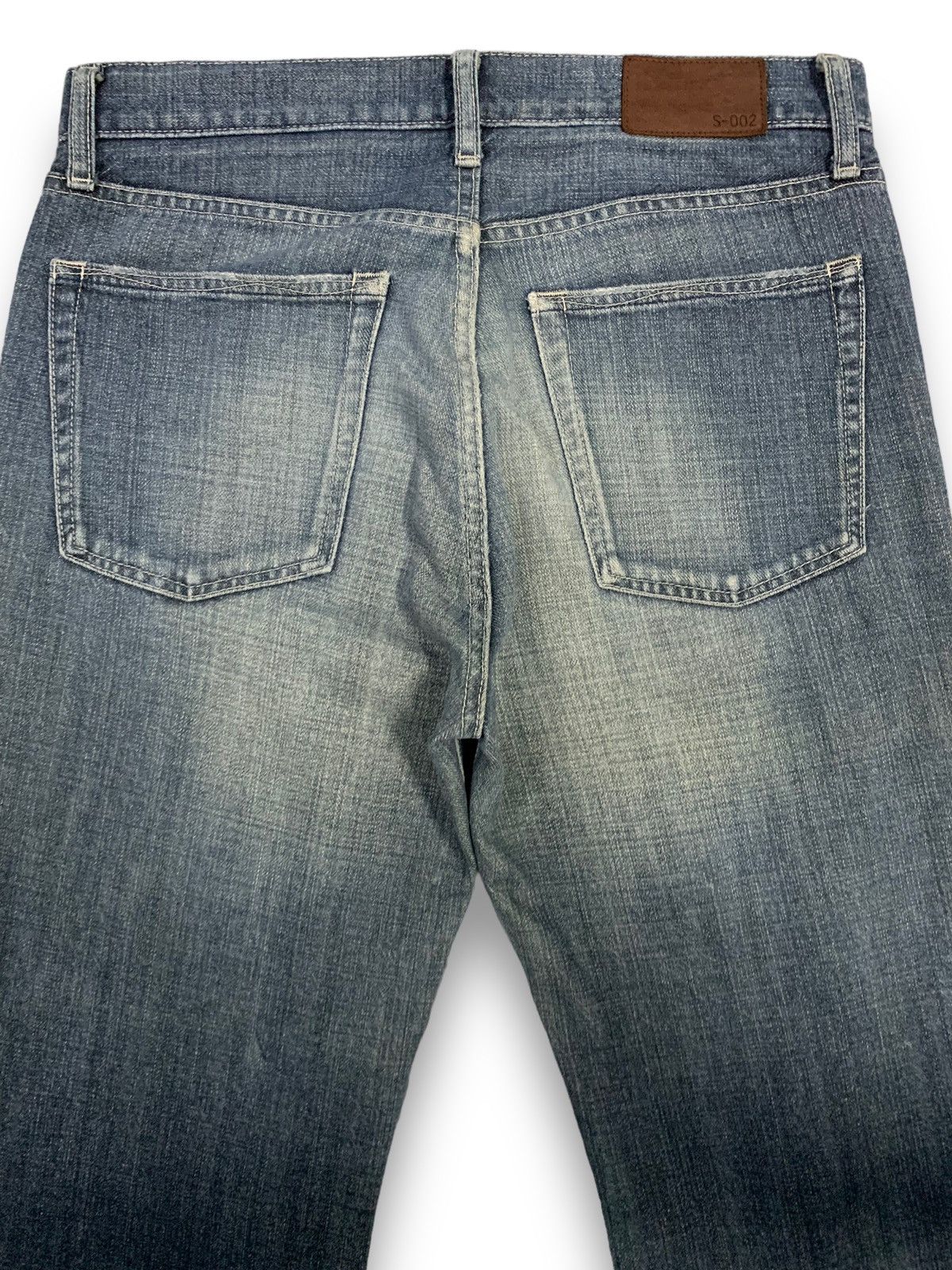 Jun Takahashi Vintage Y2K Uniqlo S002 Faded Loose Fit Distressed Jeans Size US 32 / EU 48 - 15 Thumbnail