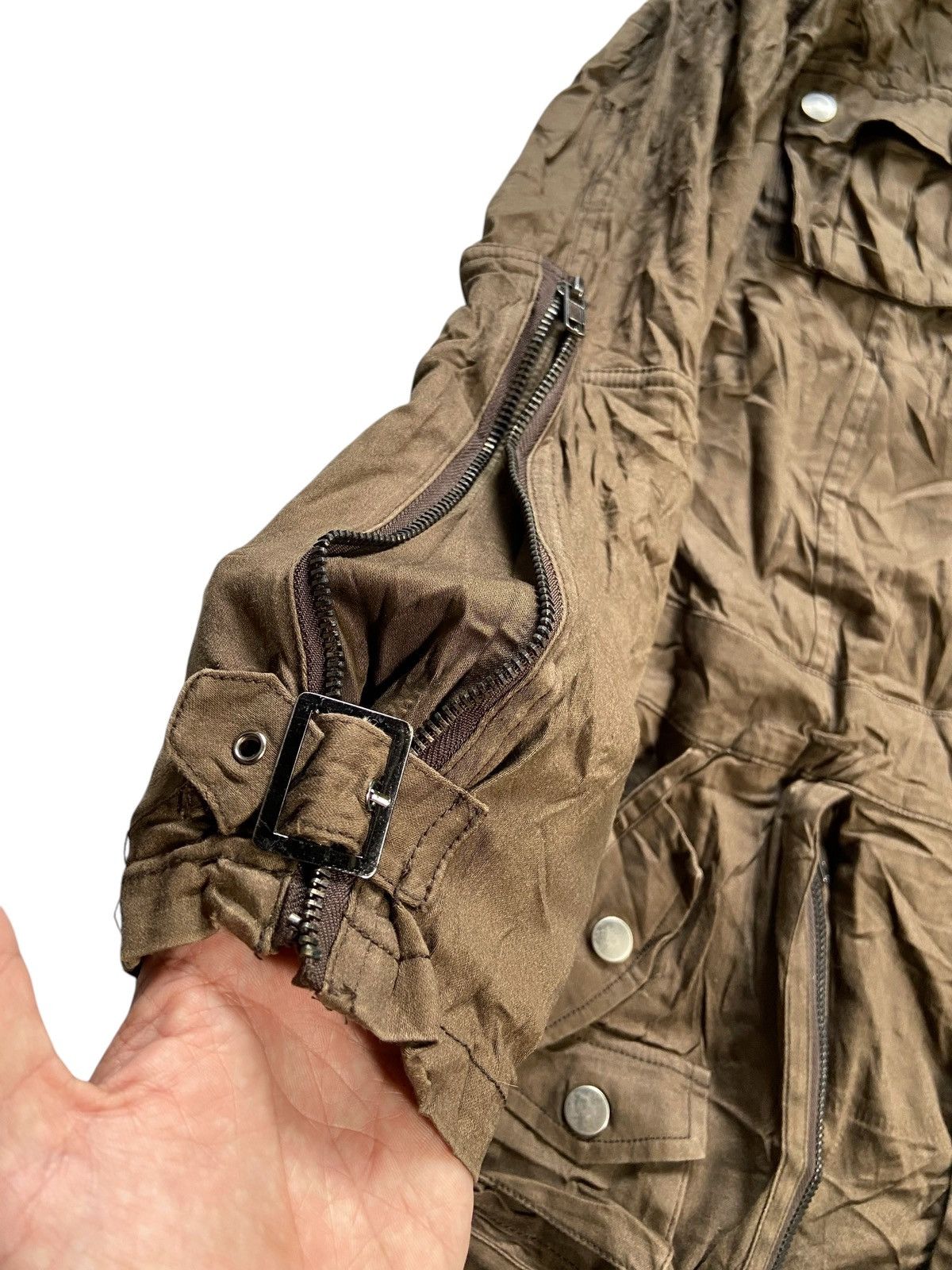 Japanese Brand JAPANESE BONDAGE SPLENDEUR FUR MULTI POCKET PUNK JACKET Size US S / EU 44-46 / 1 - 7 Thumbnail