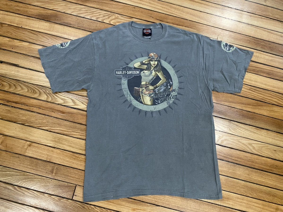 Harley Davidson × Vintage HD Tshirt xl ATL Size US XL / EU 56 / 4 - 2 Thumbnail