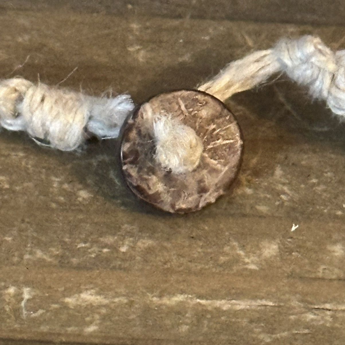 Vintage Vintage woven bead hemp necklace Size ONE SIZE - 5 Thumbnail