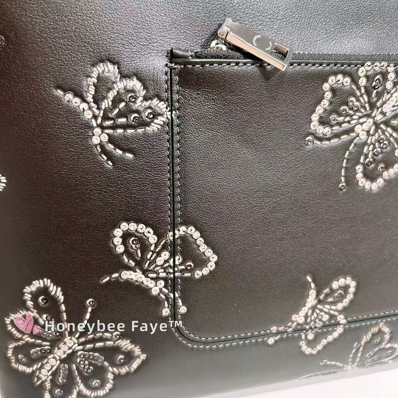 Coach Station Tote Bag With Butterfly Print CCK87 Size ONE SIZE - 5 Thumbnail
