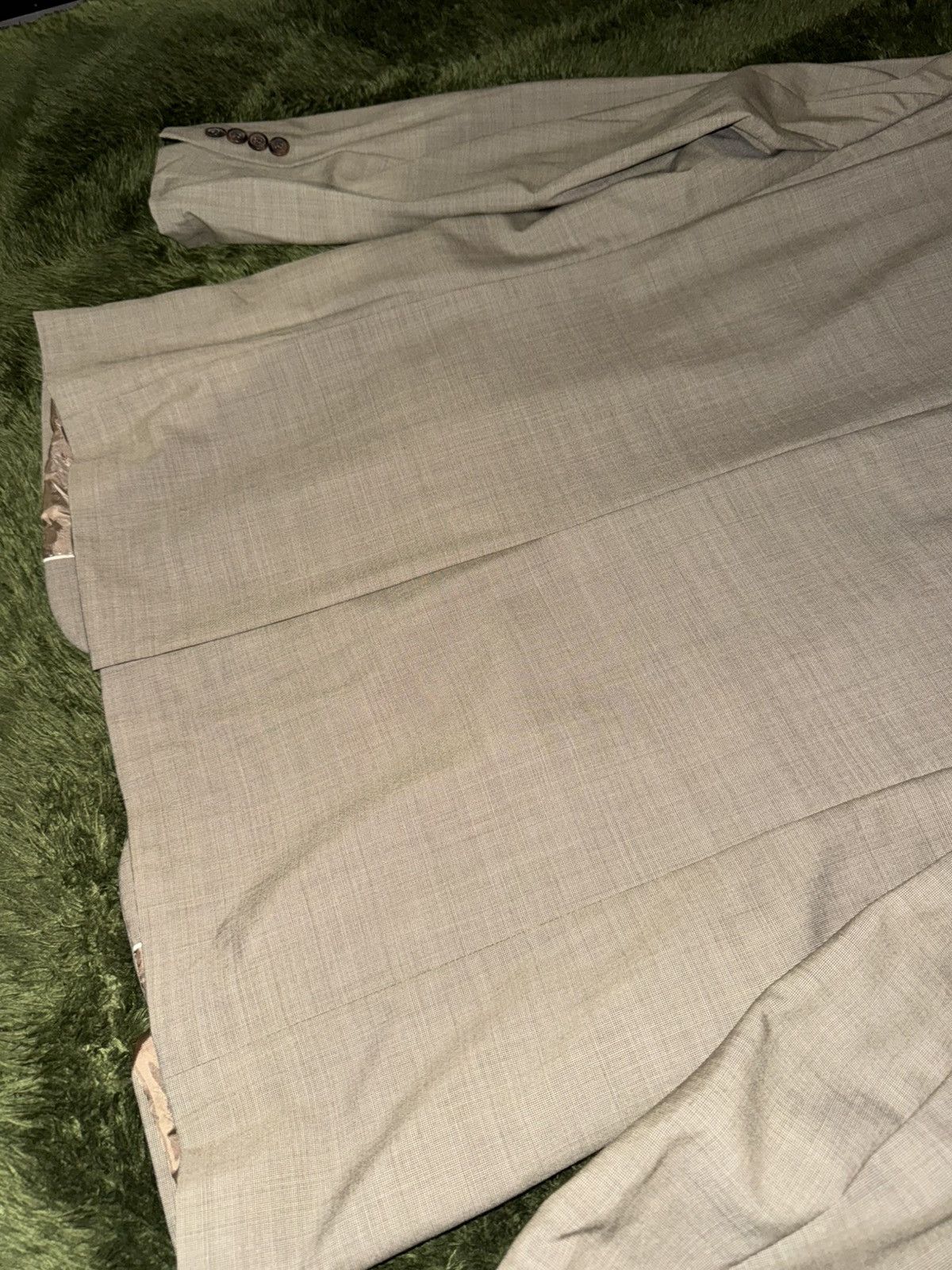 Brooks Brothers [42R] Brooks Brothers USA 346 Stretch Blazer Beige Size 42R - 11 Thumbnail