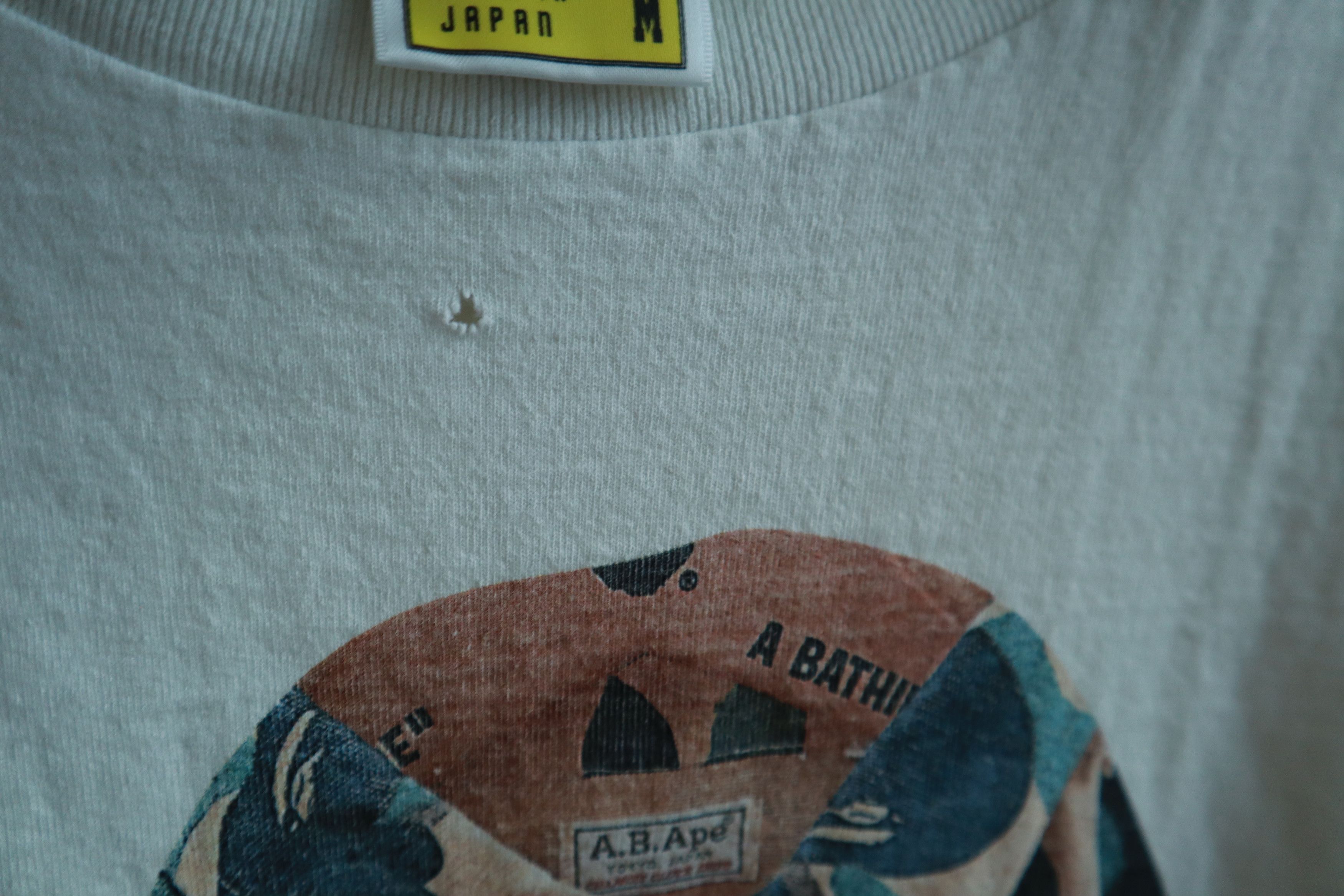 Bape Bape by Bathing Ape ApeHead Camo T Shirt Size US M / EU 48-50 / 2 - 4 Thumbnail