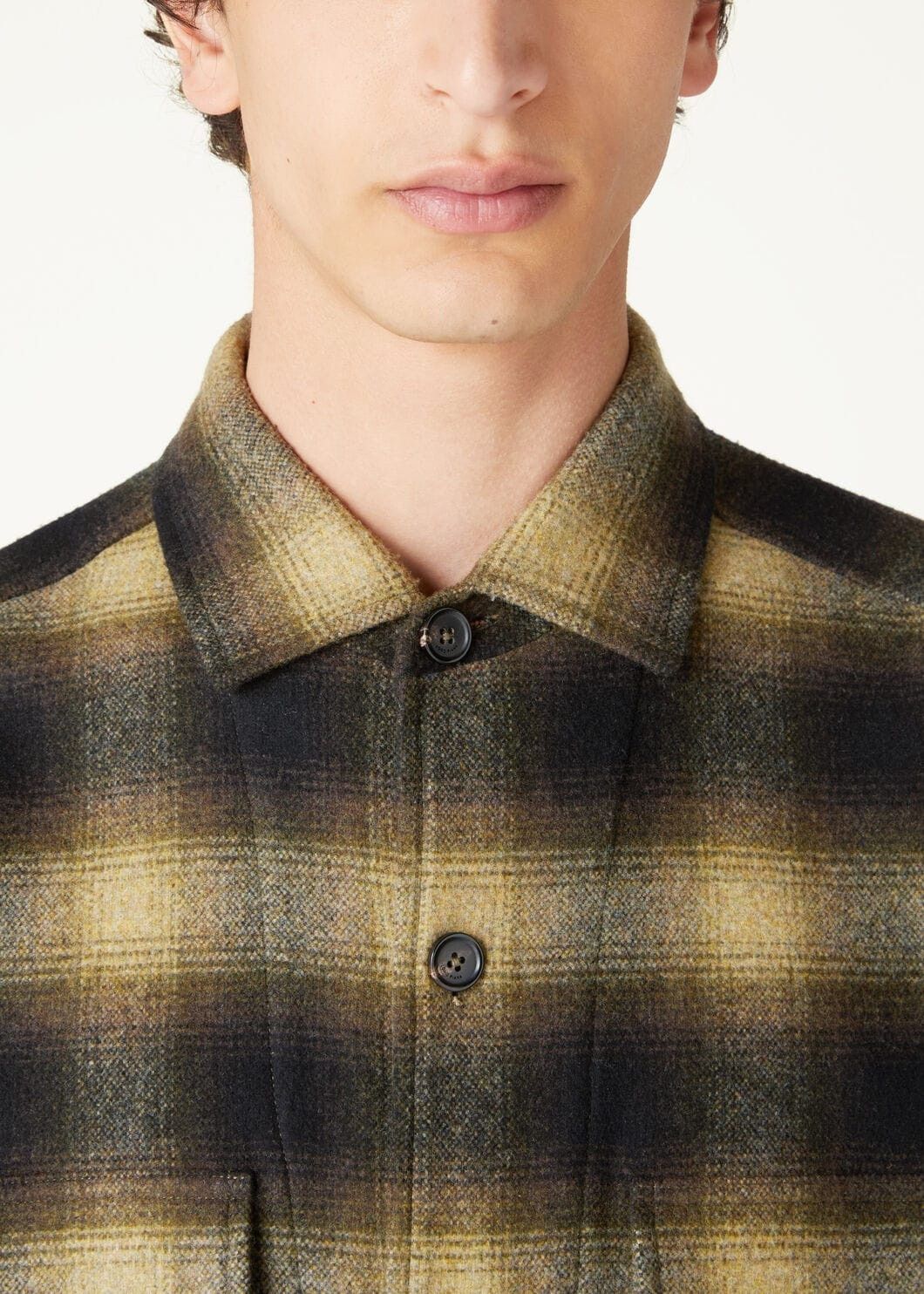 Loro Piana o1w1db10725 FAO7242 Vincenzo Overshirt in Multicolor Size US S / EU 44-46 / 1 - 3 Thumbnail