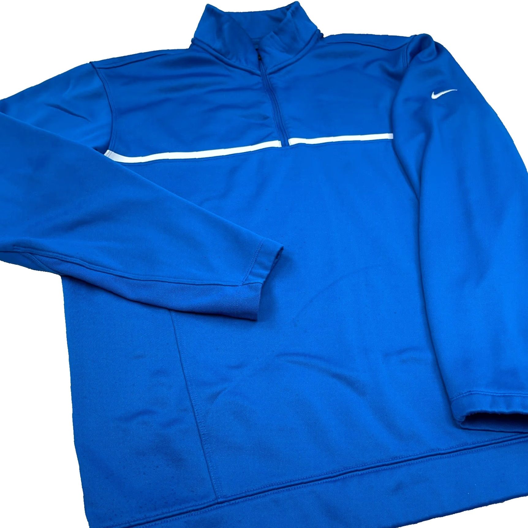 Nike Nike Golf Sweater Men Medium Blue Pullover Quarter Zip Performance Sweatshirt PP Size US M / EU 48-50 / 2 - 4 Thumbnail