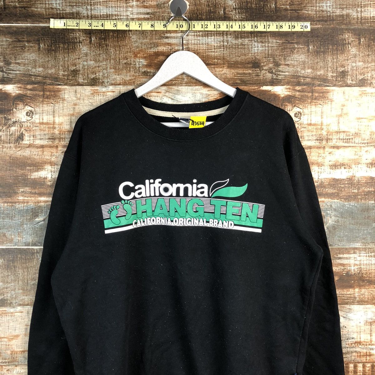 Hang Ten Hang Ten Black Sweatshirt #A2514 Size US L / EU 52-54 / 3 - 2 Thumbnail