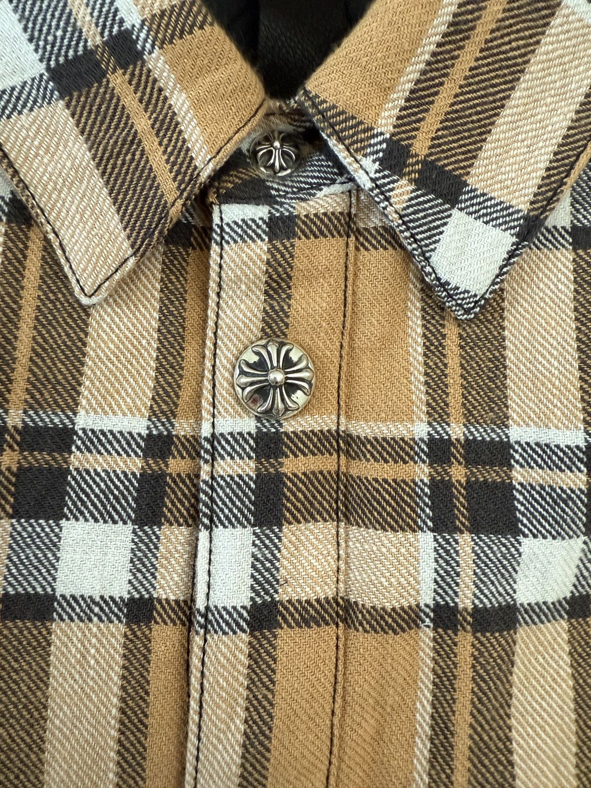 Chrome Hearts Chrome Hearts Flannel Work’N shirt Size US L / EU 52-54 / 3 - 5 Thumbnail