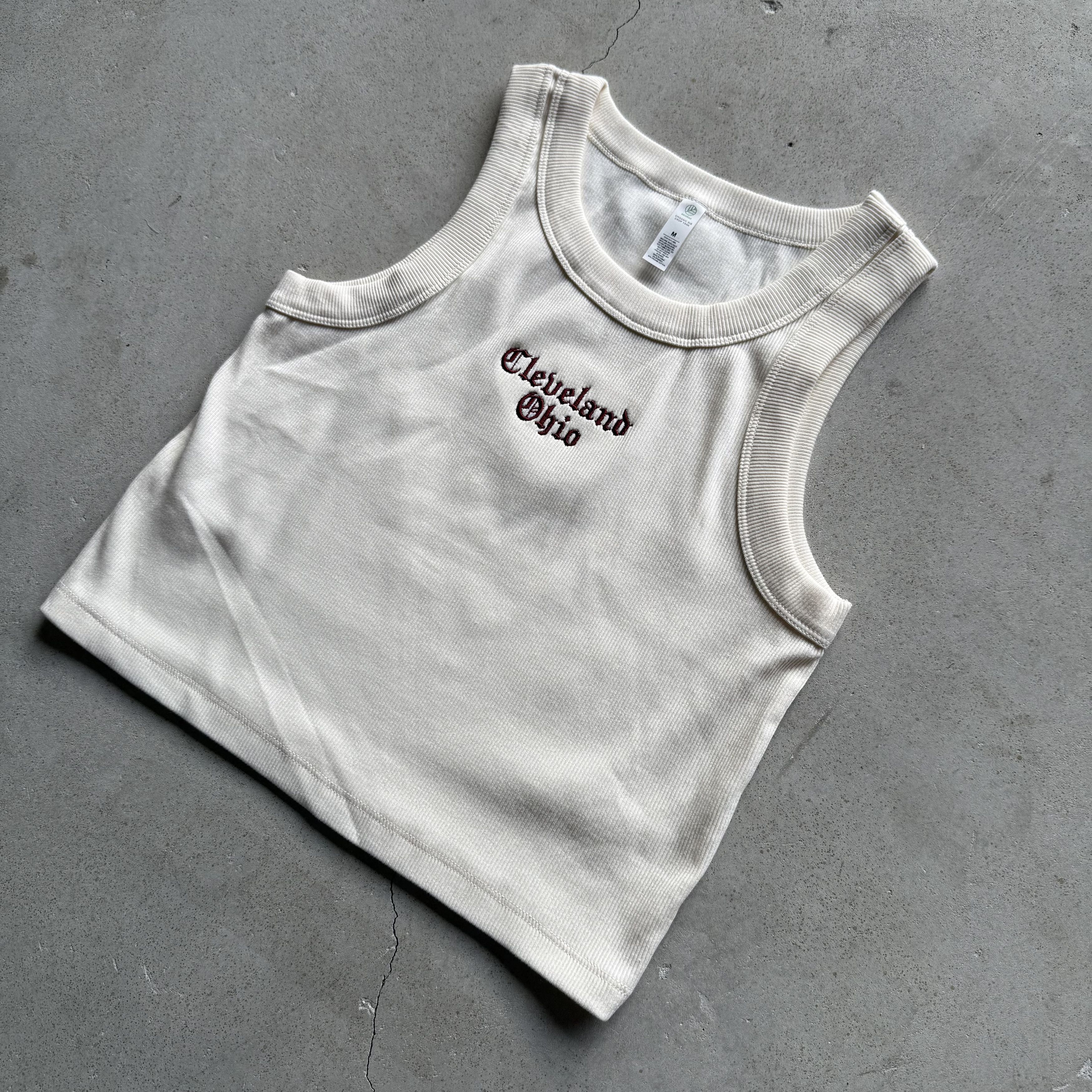 Tank Air Cleveland Ohio Tank top 100% Cotton Cropped Size S / US 4 / IT 40 - 2 Thumbnail