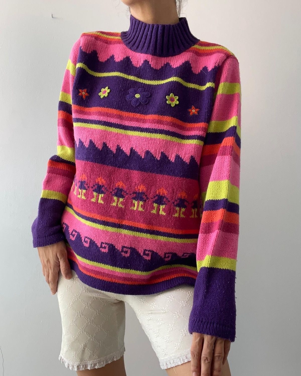 Vintage Y2k jumper Size XS / US 0-2 / IT 36-38 - 2 Thumbnail
