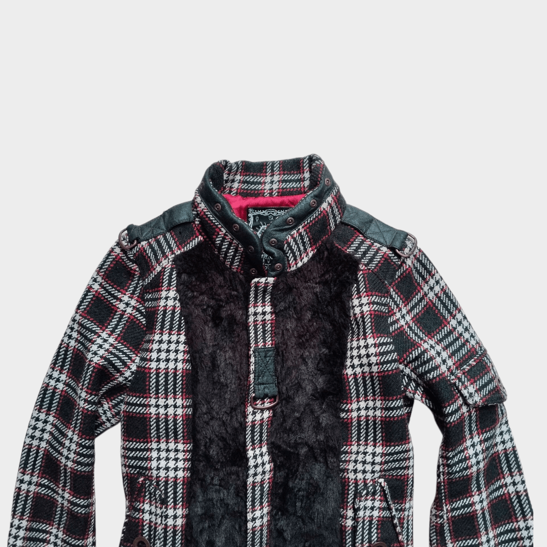 14th Addiction × If Six Was Nine × Le Grande Bleu (L.G.B.) Algonquins plaid Napoleon jacket Size US M / EU 48-50 / 2 - 2 Thumbnail