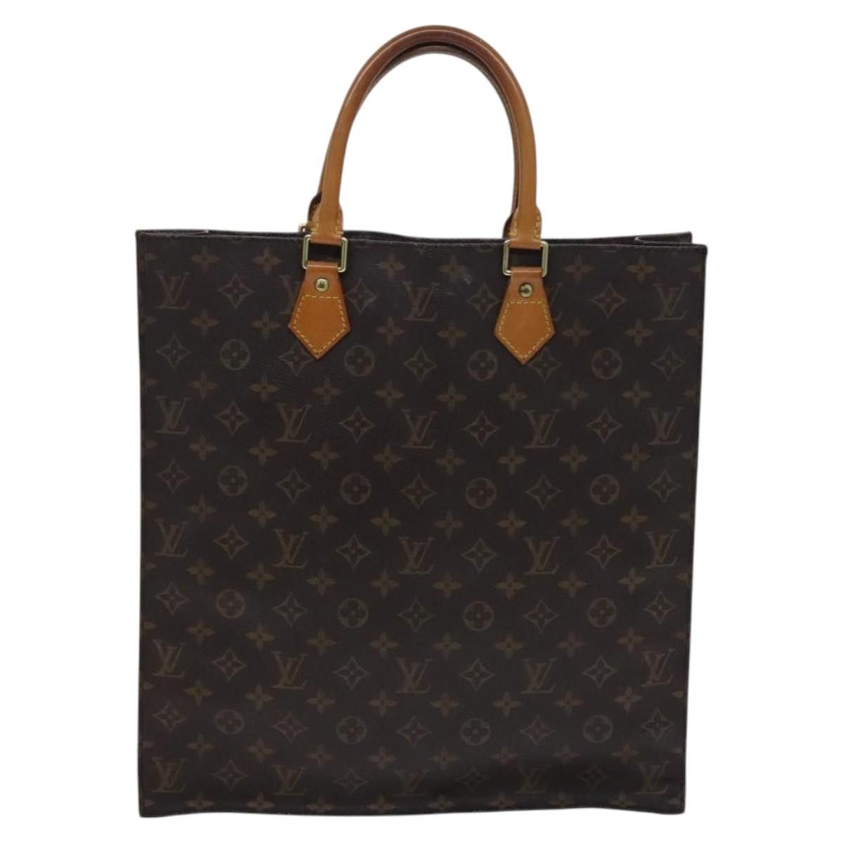 Louis Vuitton LOUIS VUITTON Monogram Sac Plat Hand Bag M51140 Size ONE SIZE - 13 Thumbnail