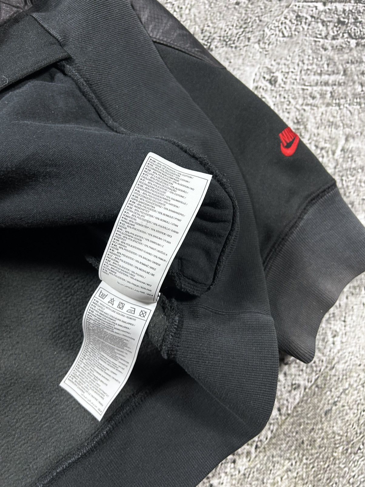 Nike × Vintage Nike AIR Vintage Y2K track jacket nylon zip hoodie Size US XXL / EU 58 / 5 - 7 Thumbnail