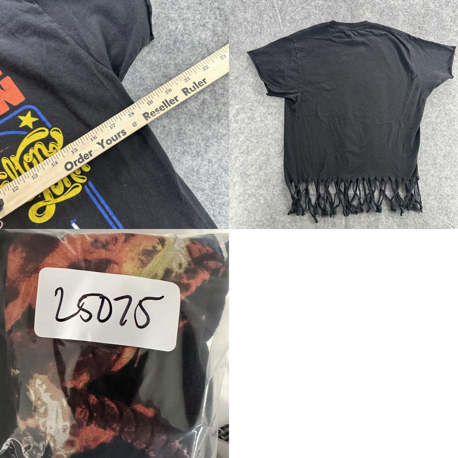 Etro VINTAGE Elton John Rocket Man T-Shirt Womens Medium Black Fringe Graphic Retro Music Festival Tee Size M / US 6-8 / IT 42-44 - 8 Thumbnail