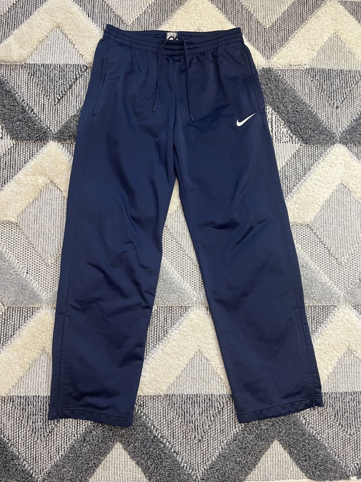 Nike × Vintage VINTAGE NIKE PANTS BIG SWOOSH WITH POCKETS Size US 32 / EU 48 - 1 Thumbnail