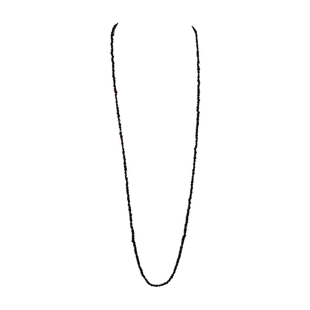 Designer Victorian Bohemian Garnet Hand Cut Bead Necklace Size ONE SIZE - 3 Thumbnail