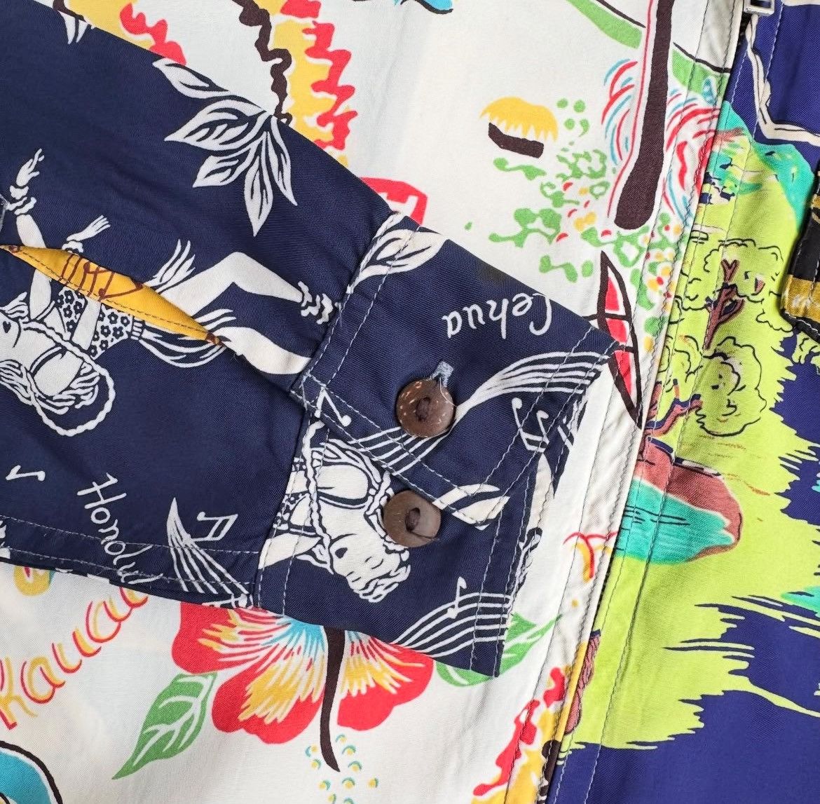 Beams Plus Beams Plus - Beams X Sun Surf Rayon Hawaiian Hoodie Zipper Size US S / EU 44-46 / 1 - 6 Thumbnail