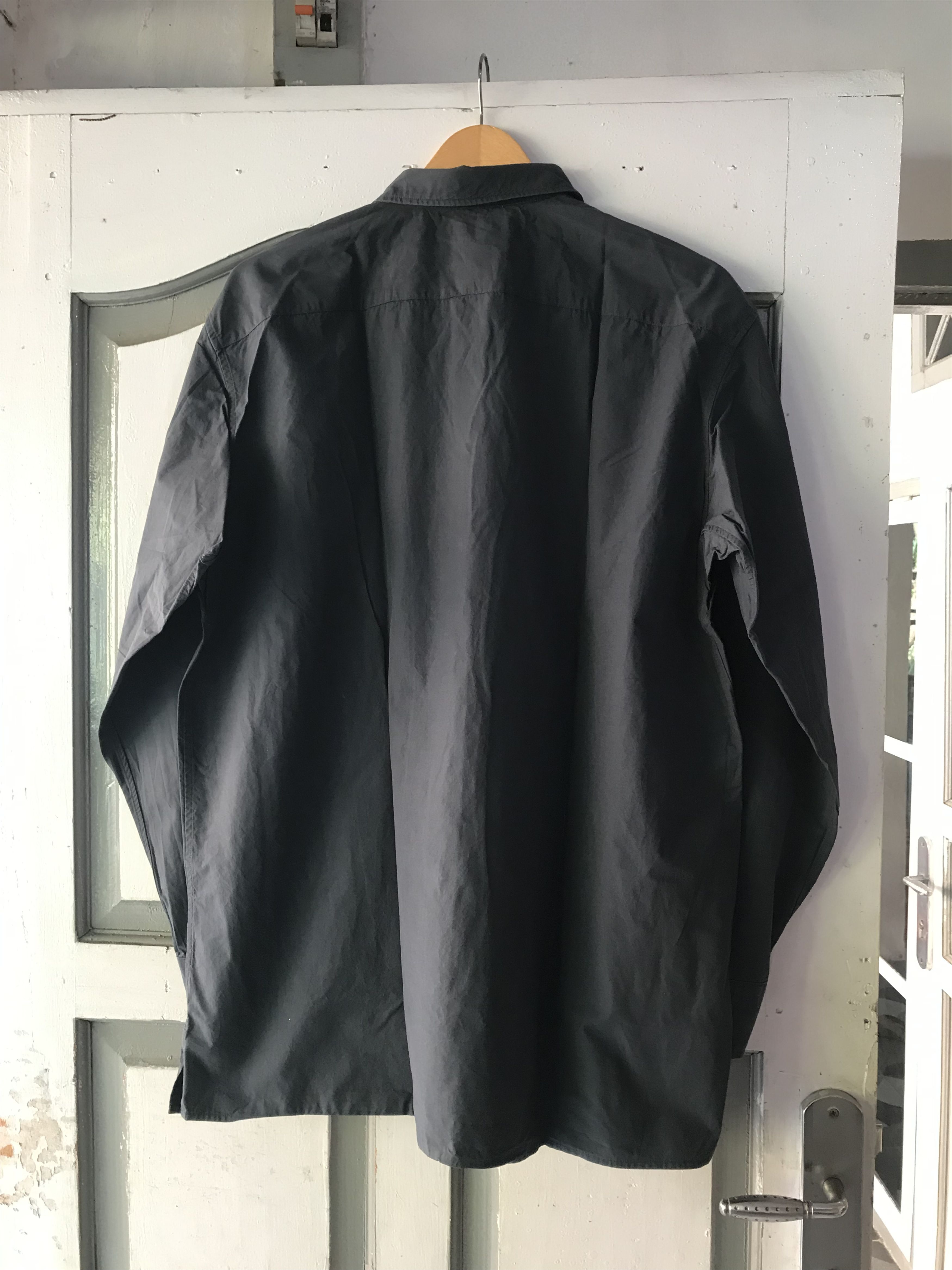 Issey Miyake Issey Miyake Grey Shirts Size US L / EU 52-54 / 3 - 5 Thumbnail