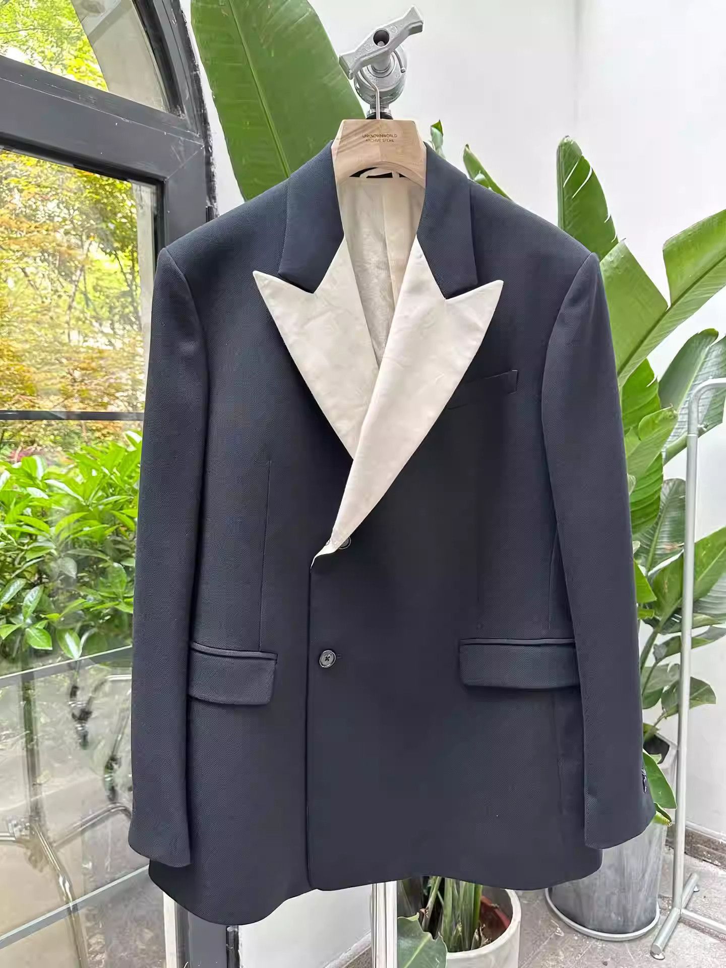 Raf Simons Raf simons 20ss sword collar suit Size US M / EU 48-50 / 2 - 1 Thumbnail