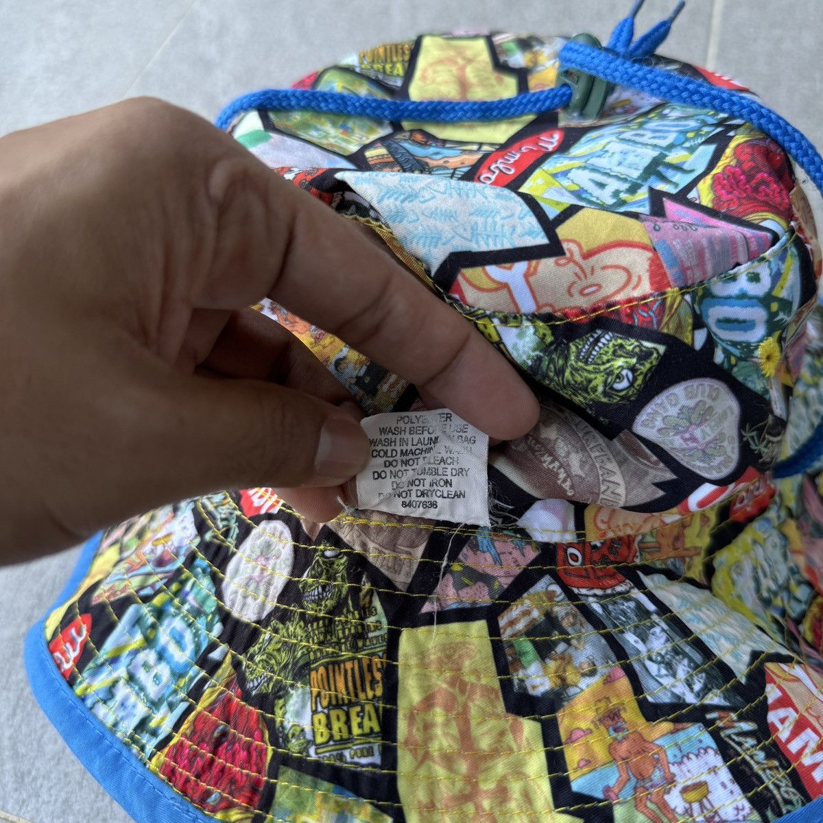 Mambo MAMBO reversible bucket hat.. Size ONE SIZE - 17 Thumbnail