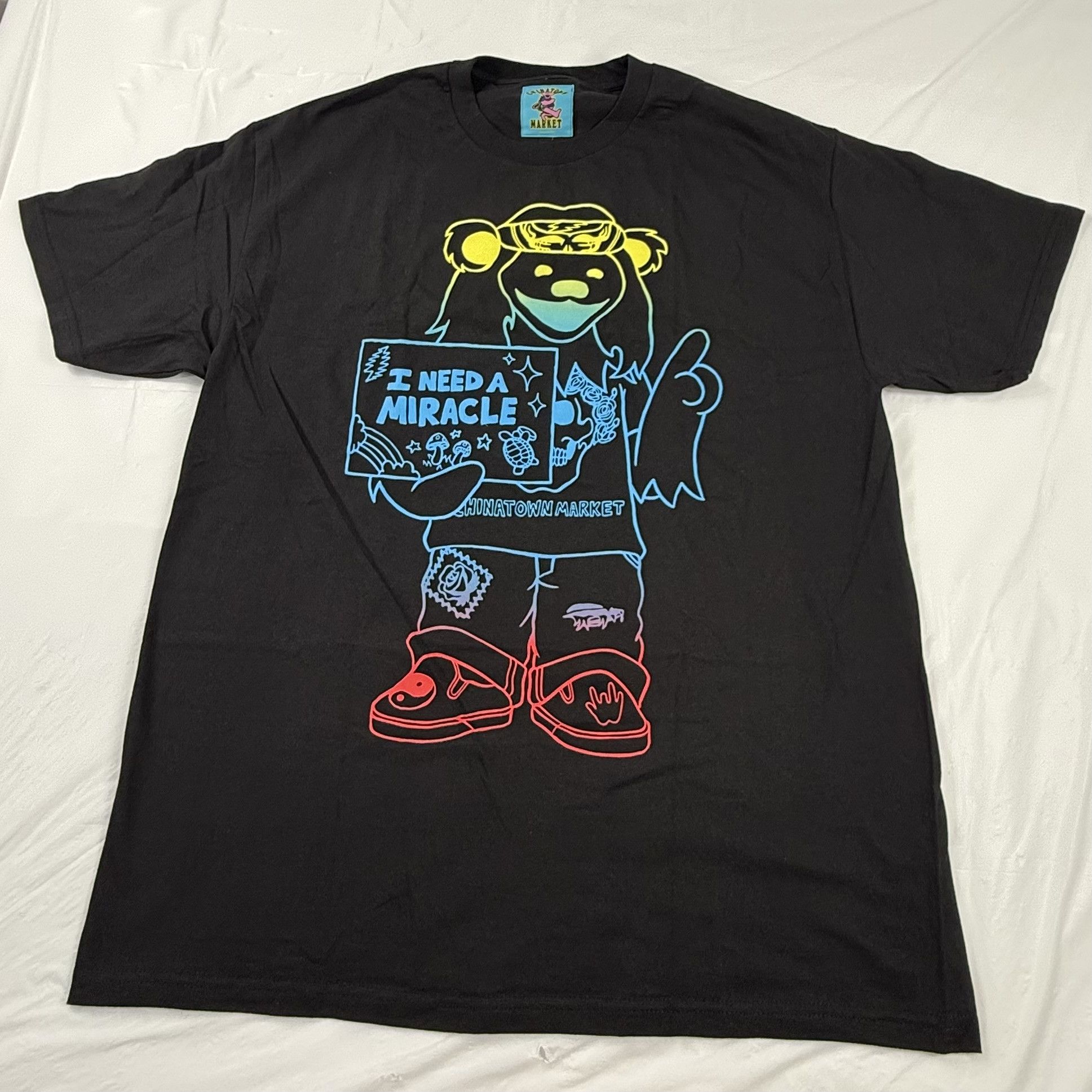 Other Chinatown Market x Grateful Dead I Need A Miracle Bear Tee Size US XL / EU 56 / 4 - 1 Thumbnail