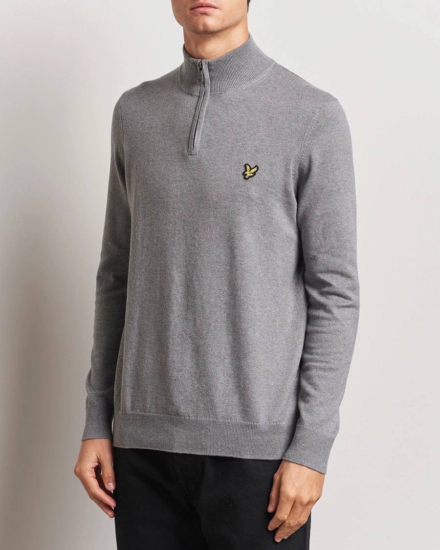 Lyle & Scott Lyle & Scott Mens Quarter 1/4 Zip Pullover Sweater Jumper Size US M / EU 48-50 / 2 - 1 Thumbnail