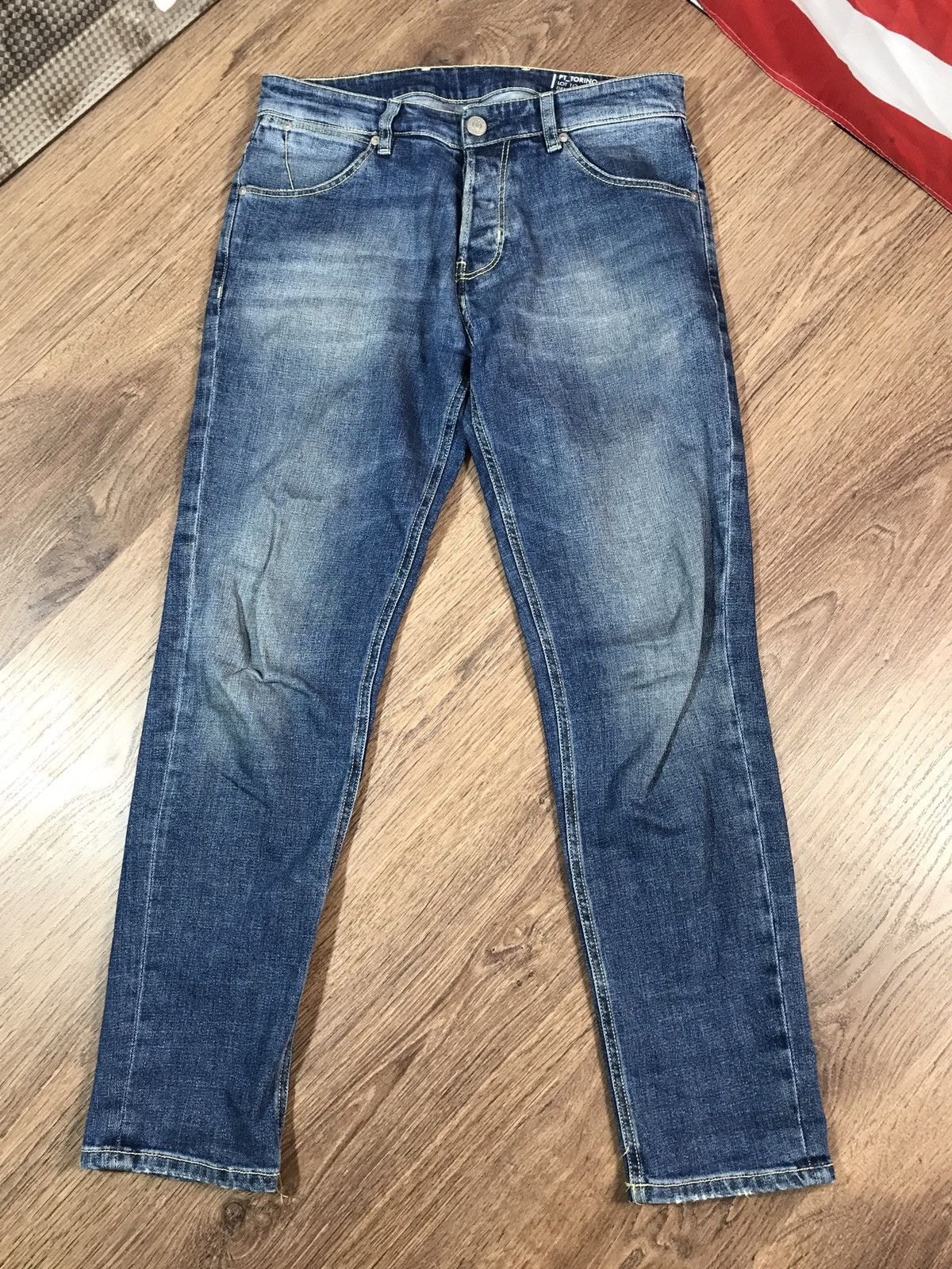 Designer × PT Torino PT Torino Denim Pants Jeans Size US 31 - 1 Thumbnail
